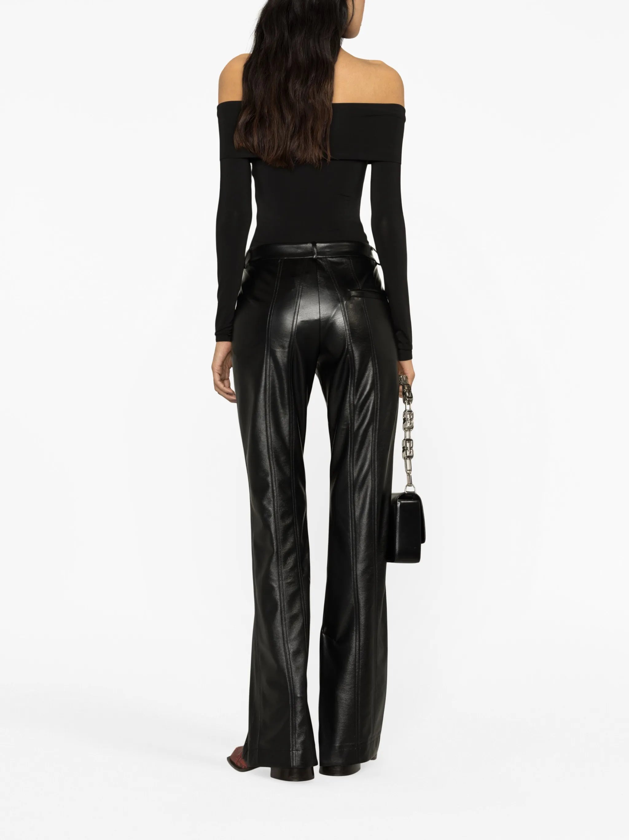 El Stitch flared trousers