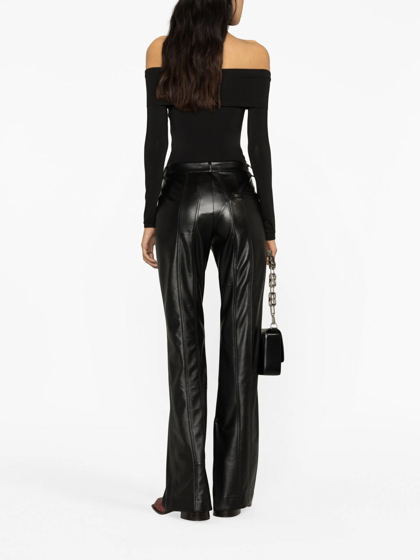 El Stitch flared trousers
