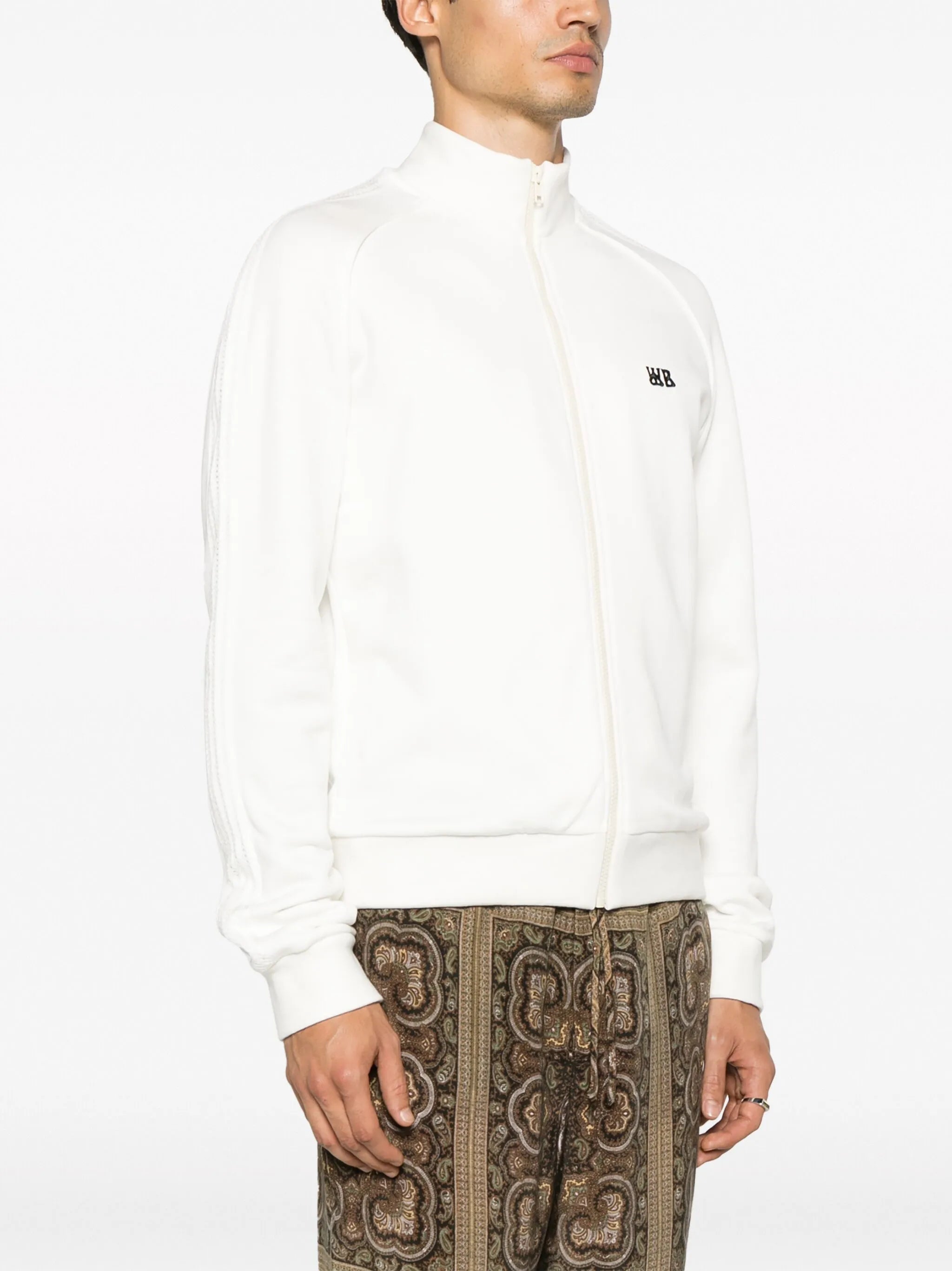 Wander graphic-print track jacket