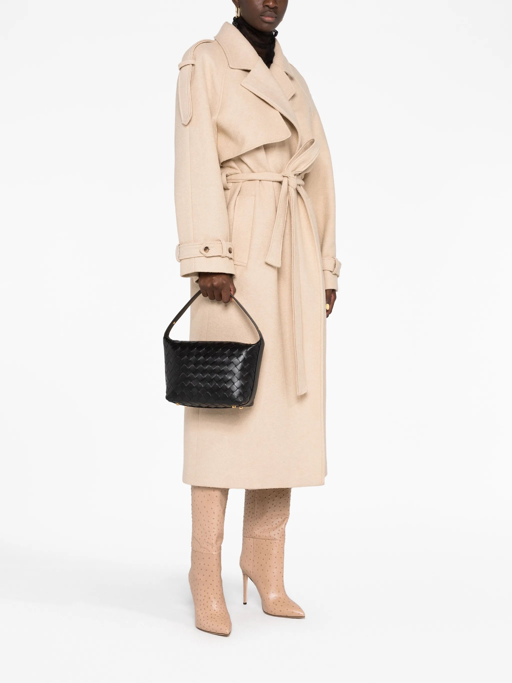 small Wallace leather tote bag