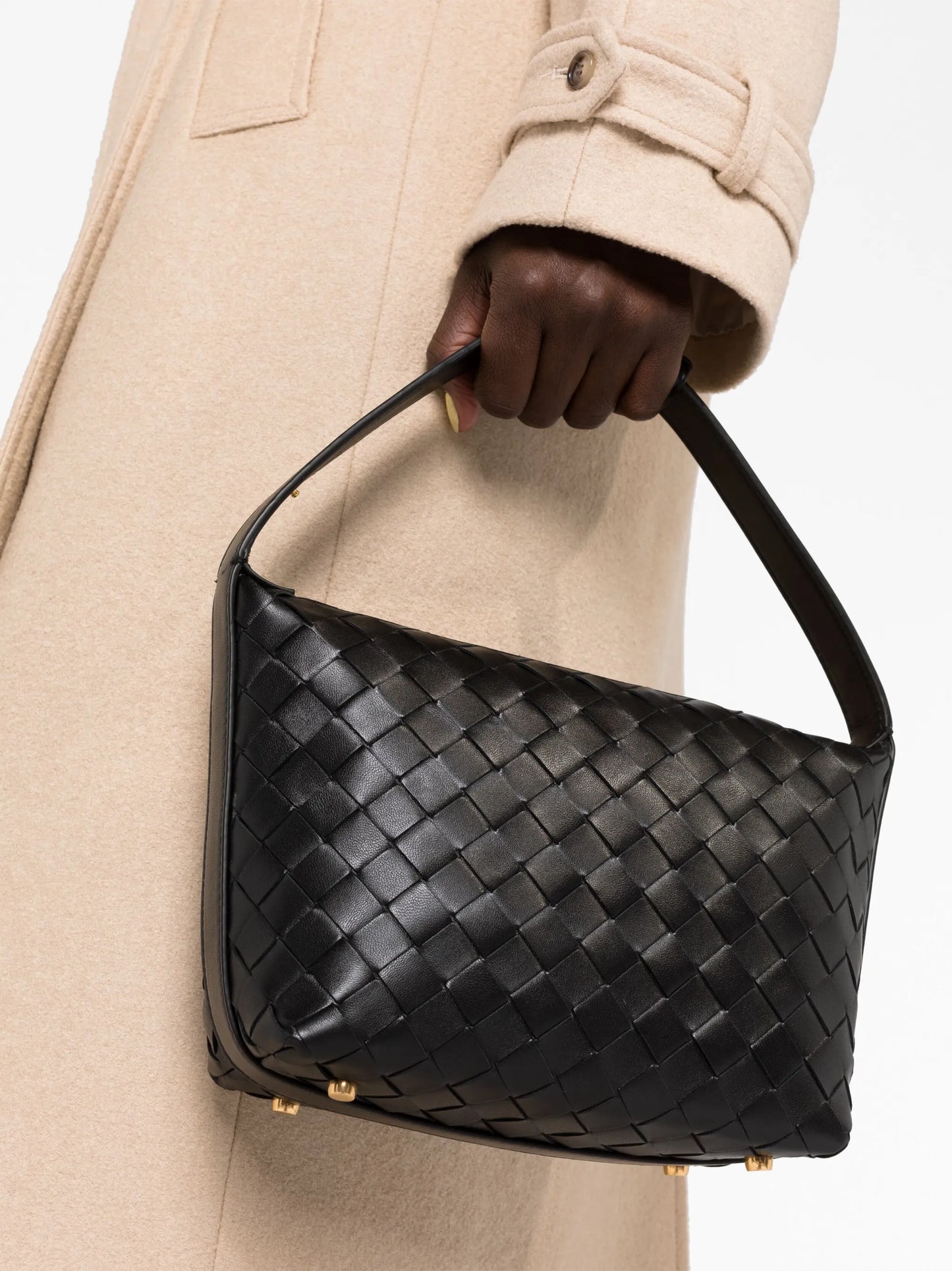 small Wallace leather tote bag
