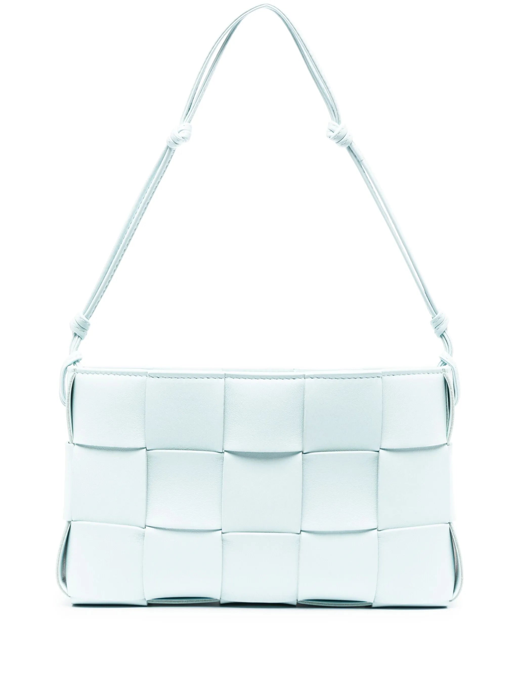 Intrecciato leather shoulder bag