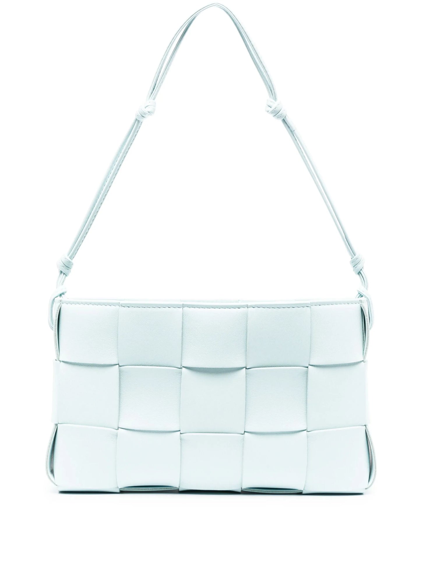 Intrecciato leather shoulder bag