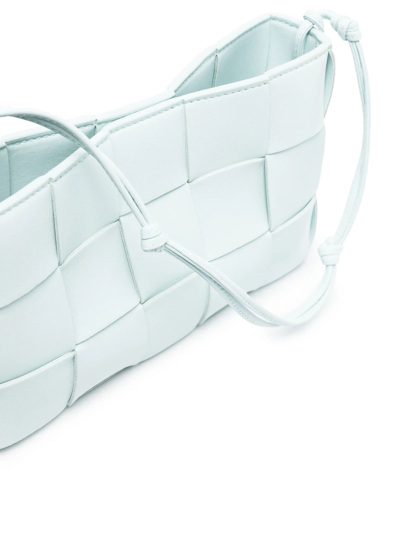 Intrecciato leather shoulder bag