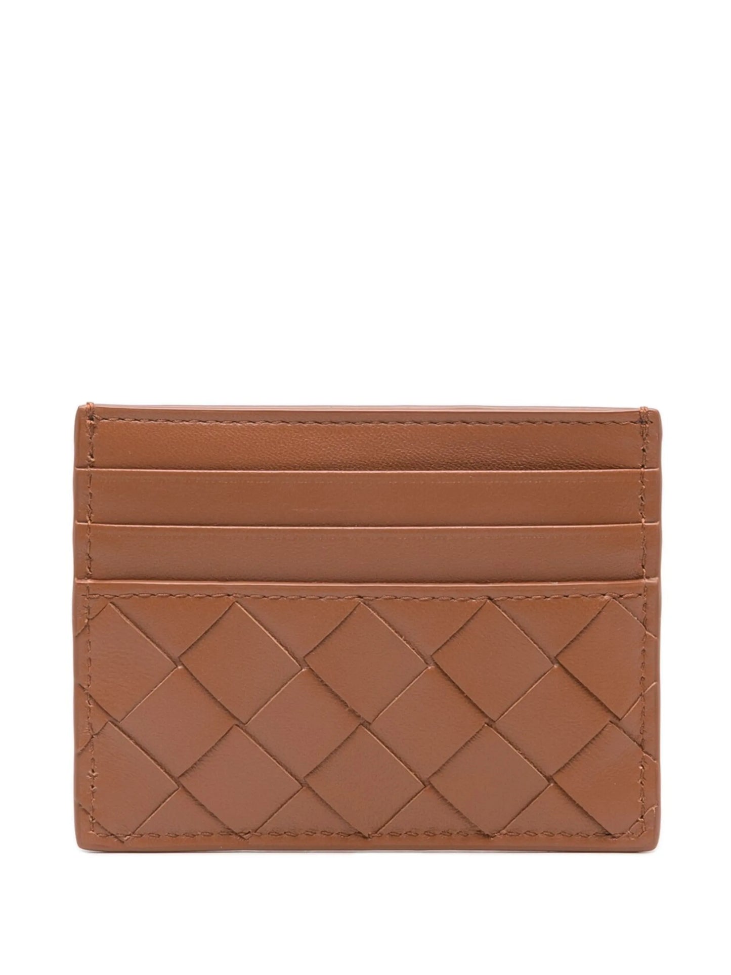 Intrecciato card holder
