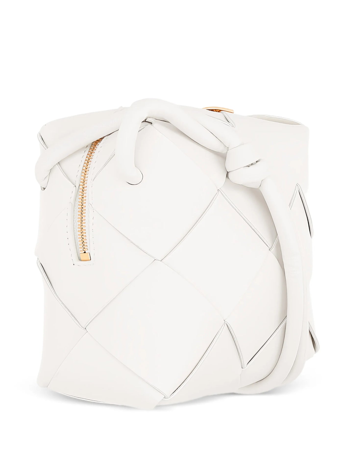 mini Cassette intrecciato-leather crossbody bag