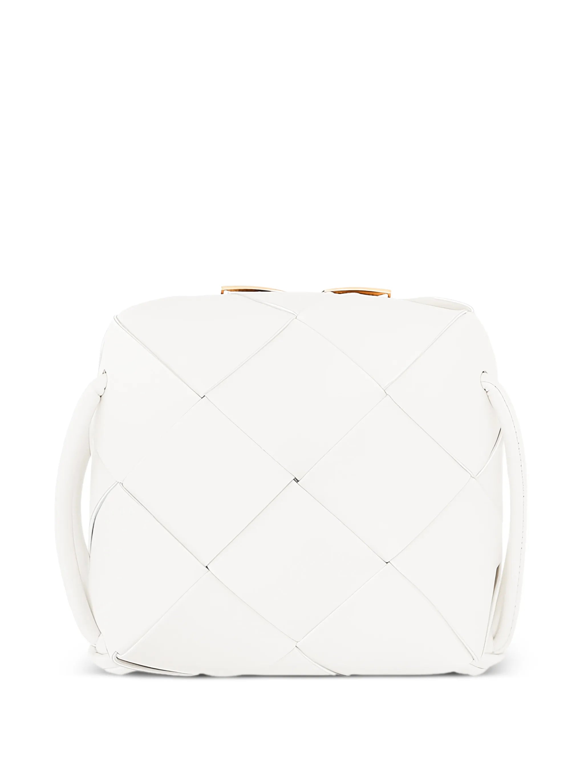 mini Cassette intrecciato-leather crossbody bag
