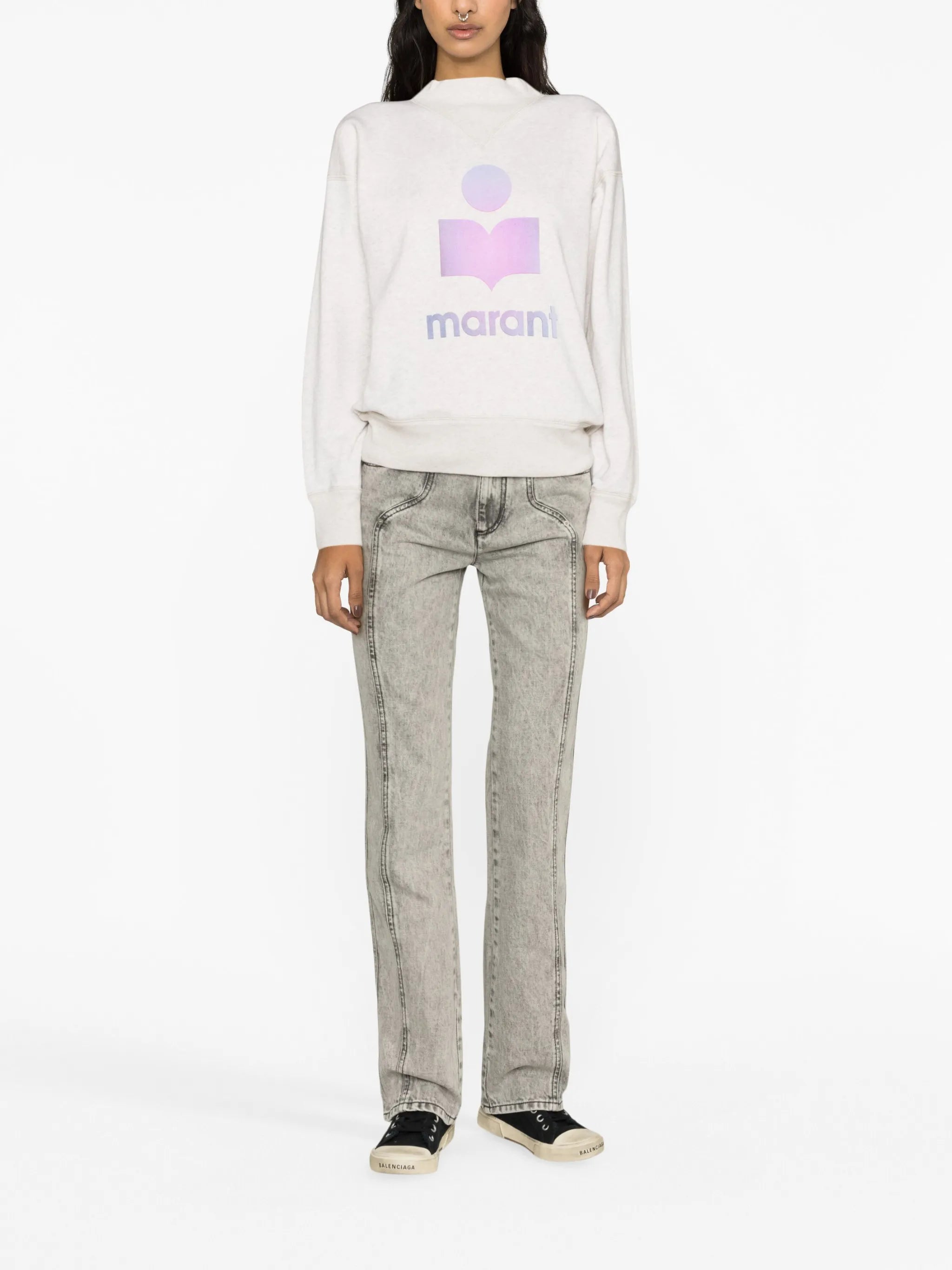 Vonny panelled skinny jeans