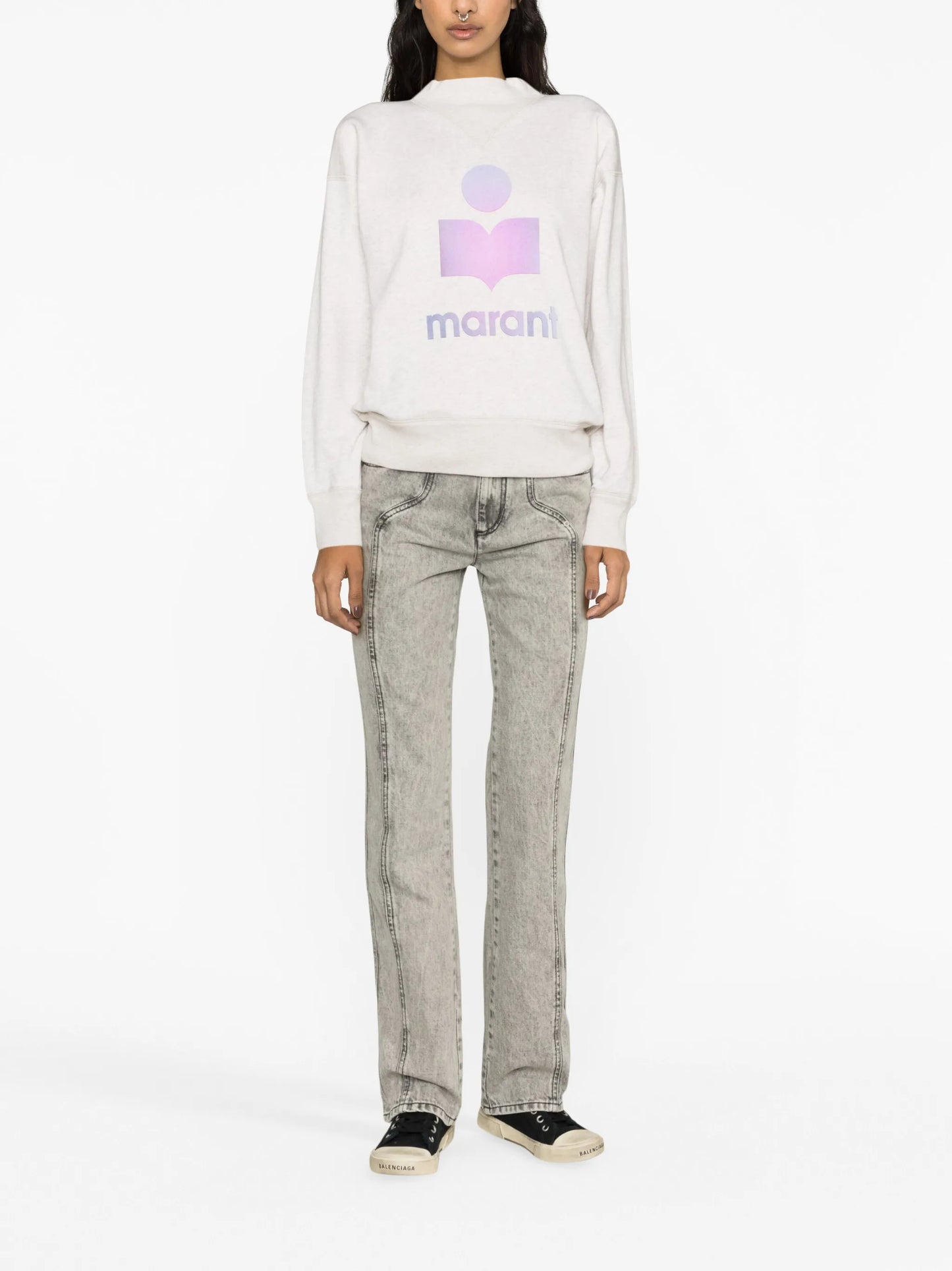 Vonny panelled skinny jeans