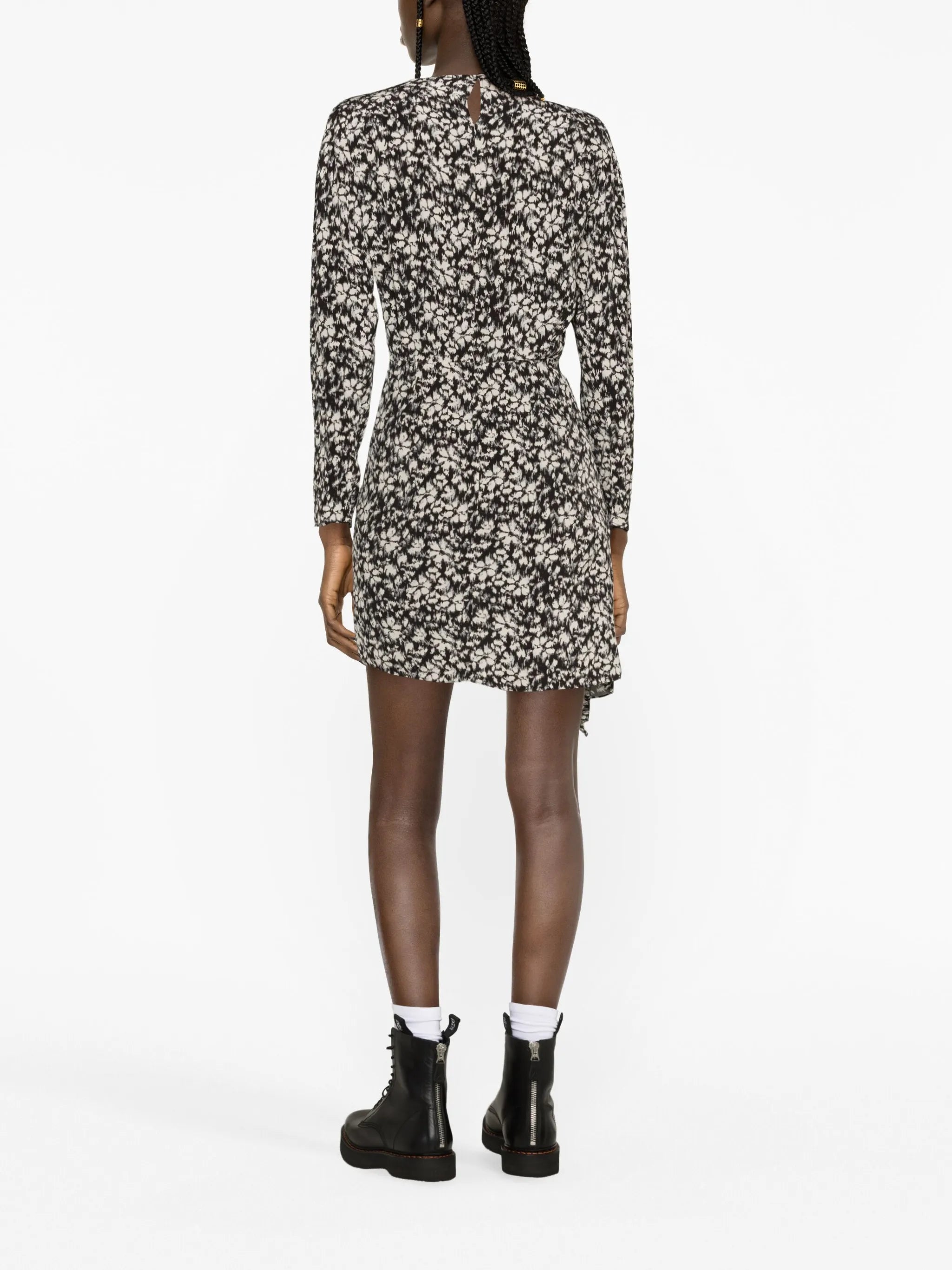 Dulce floral-print minidress
