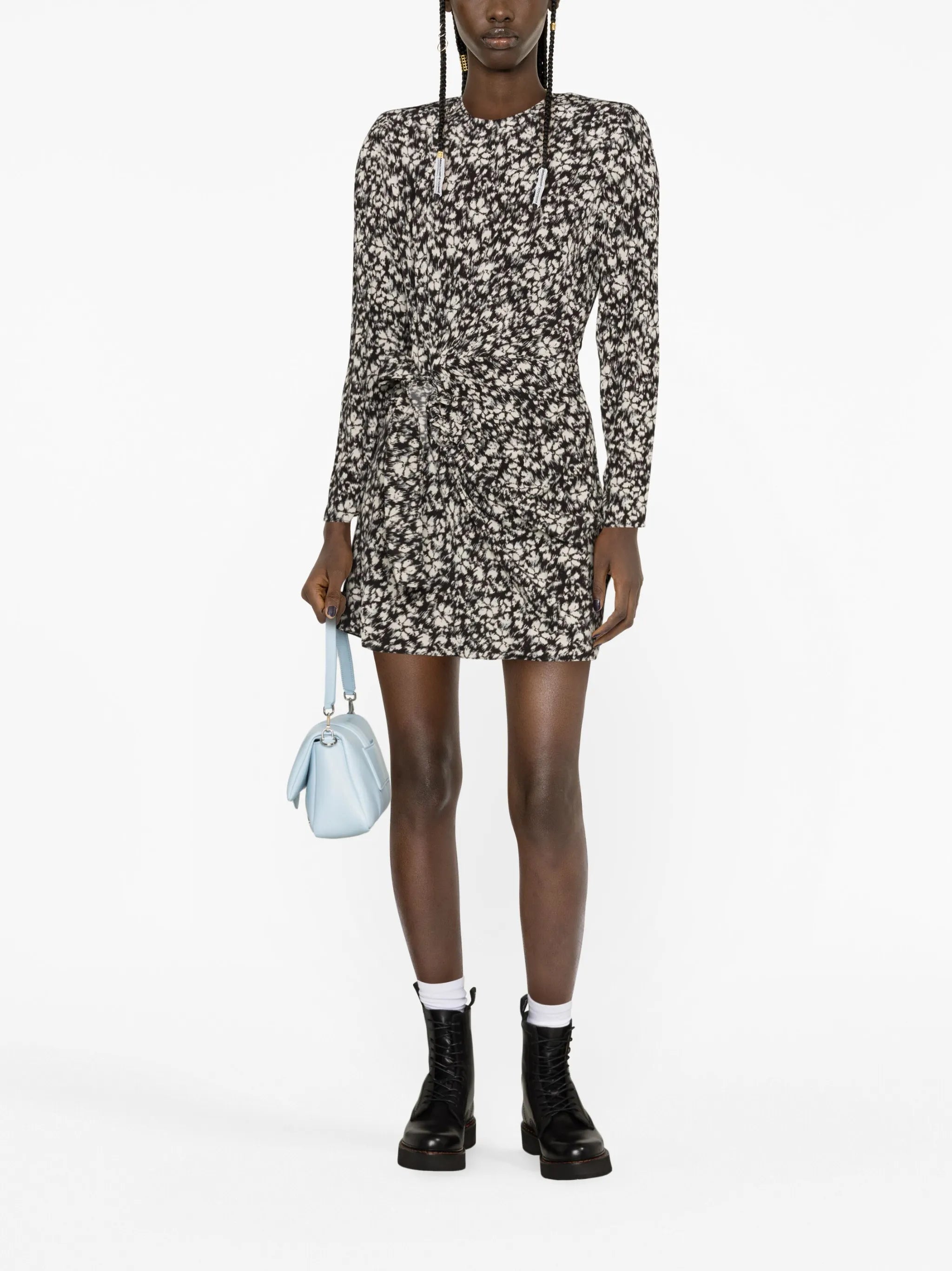 Dulce floral-print minidress