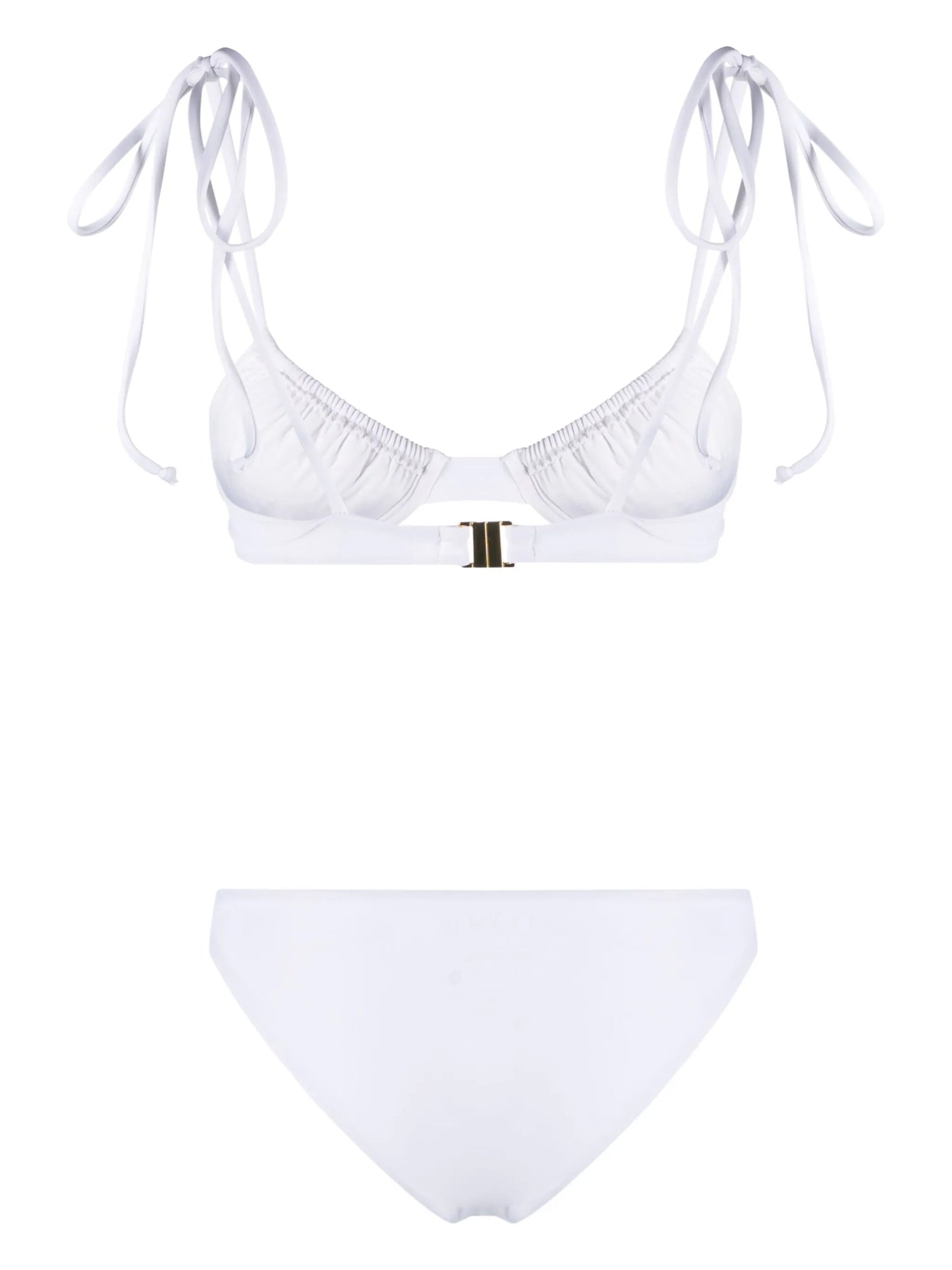Ariel bead-embellished bikini