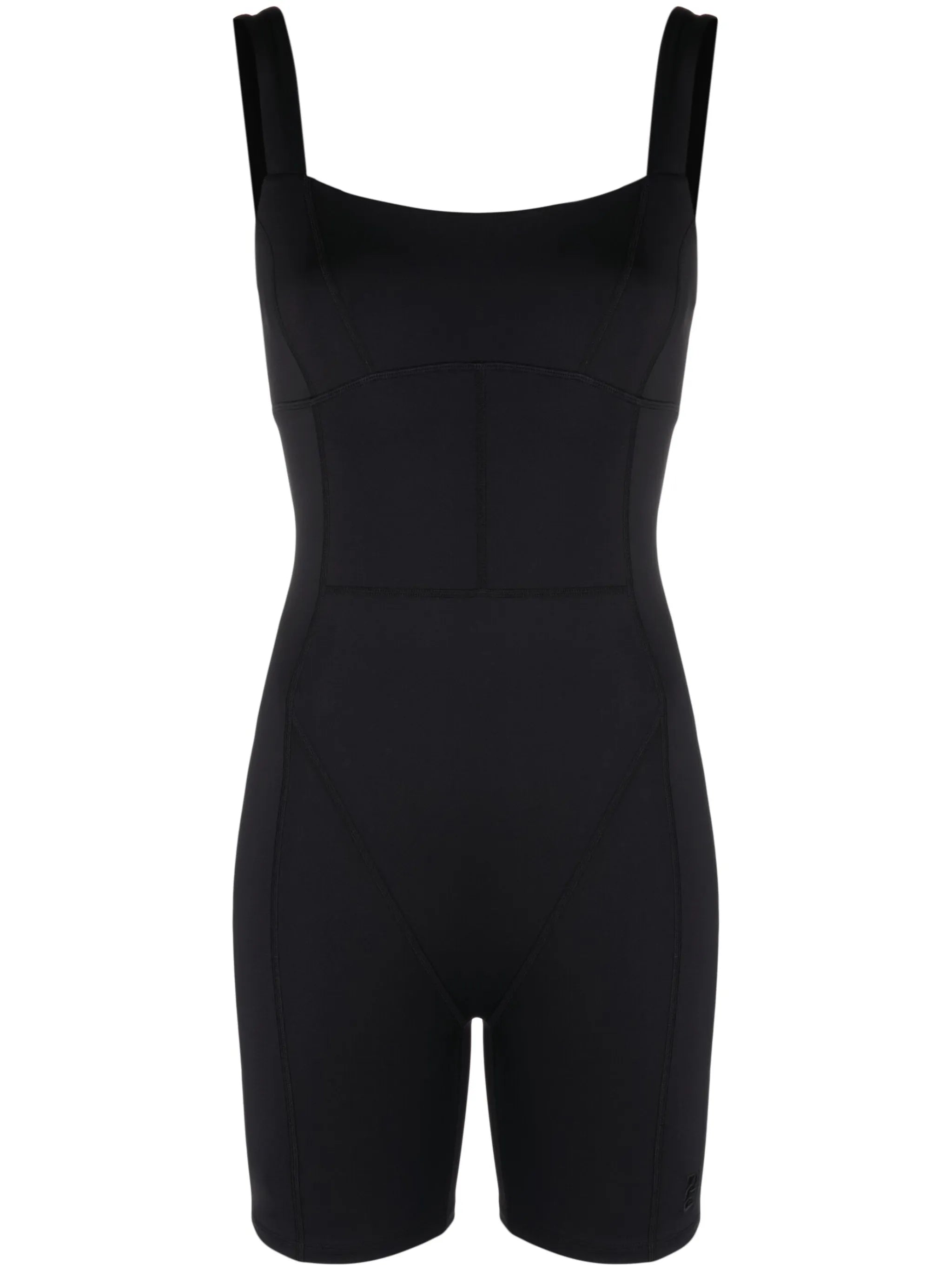 Recalibrate Unitard contrasting-seam jumpsuit