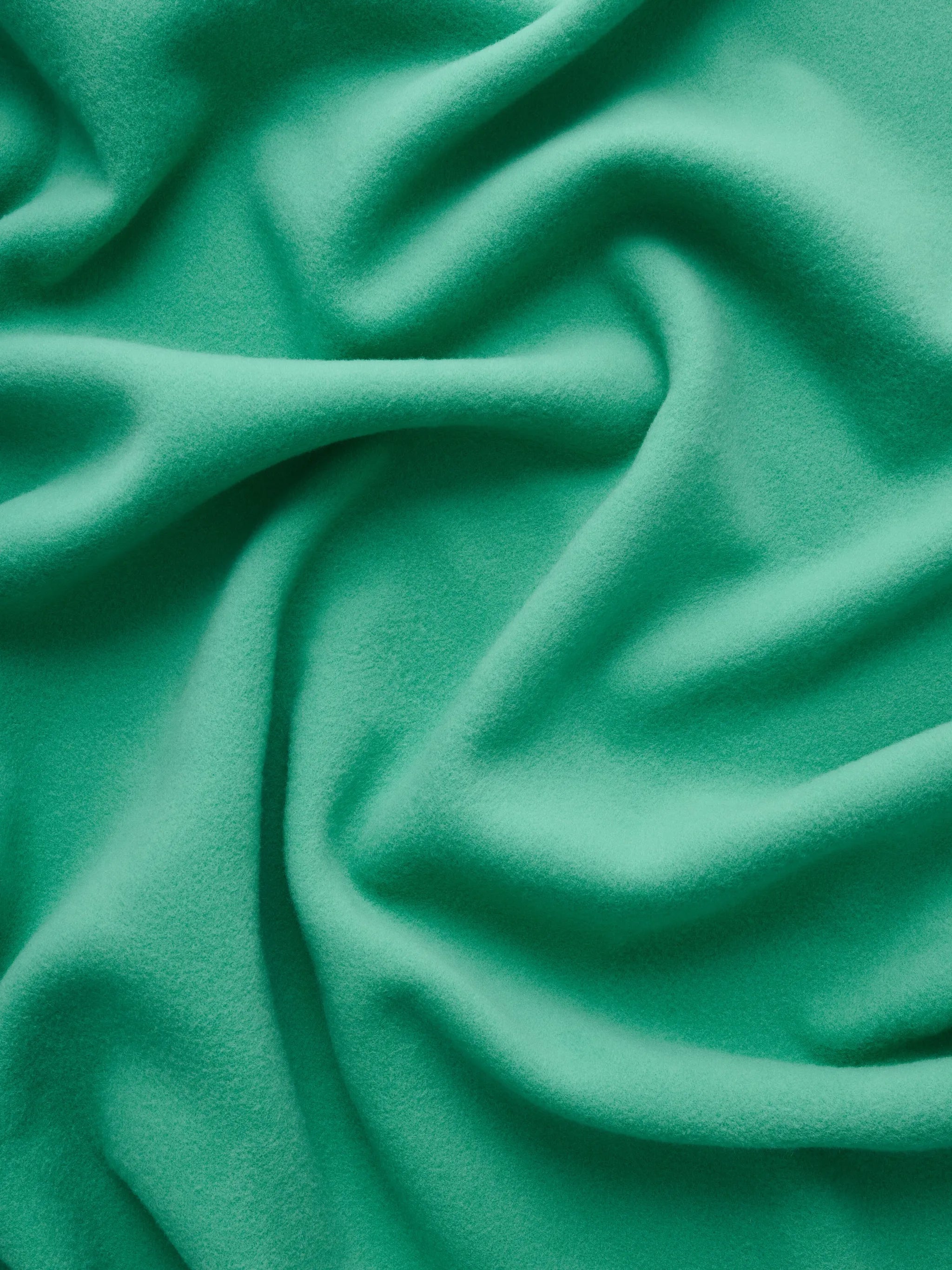 logo-patch virgin wool blanket