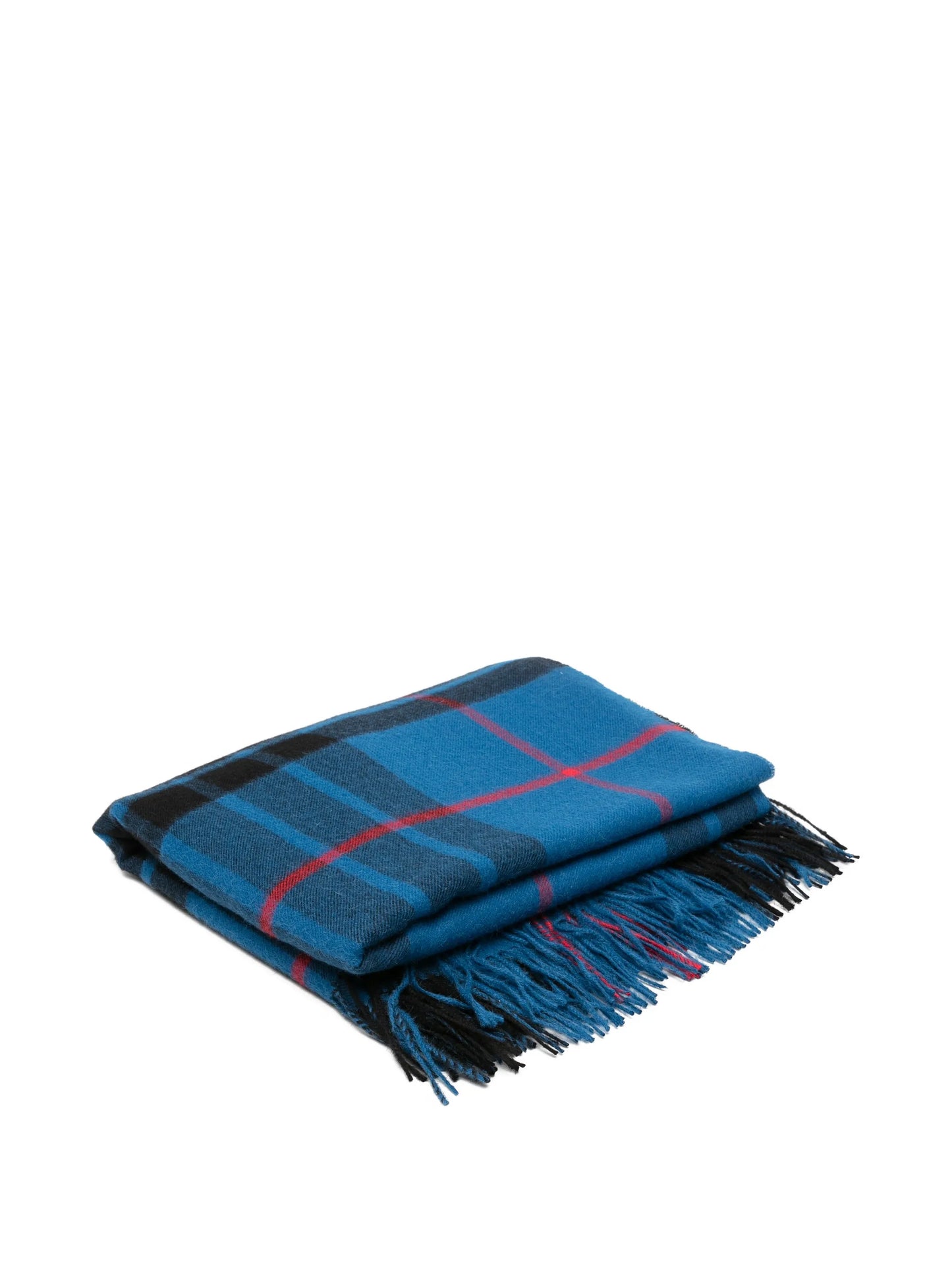 logo-patch alpaca blanket