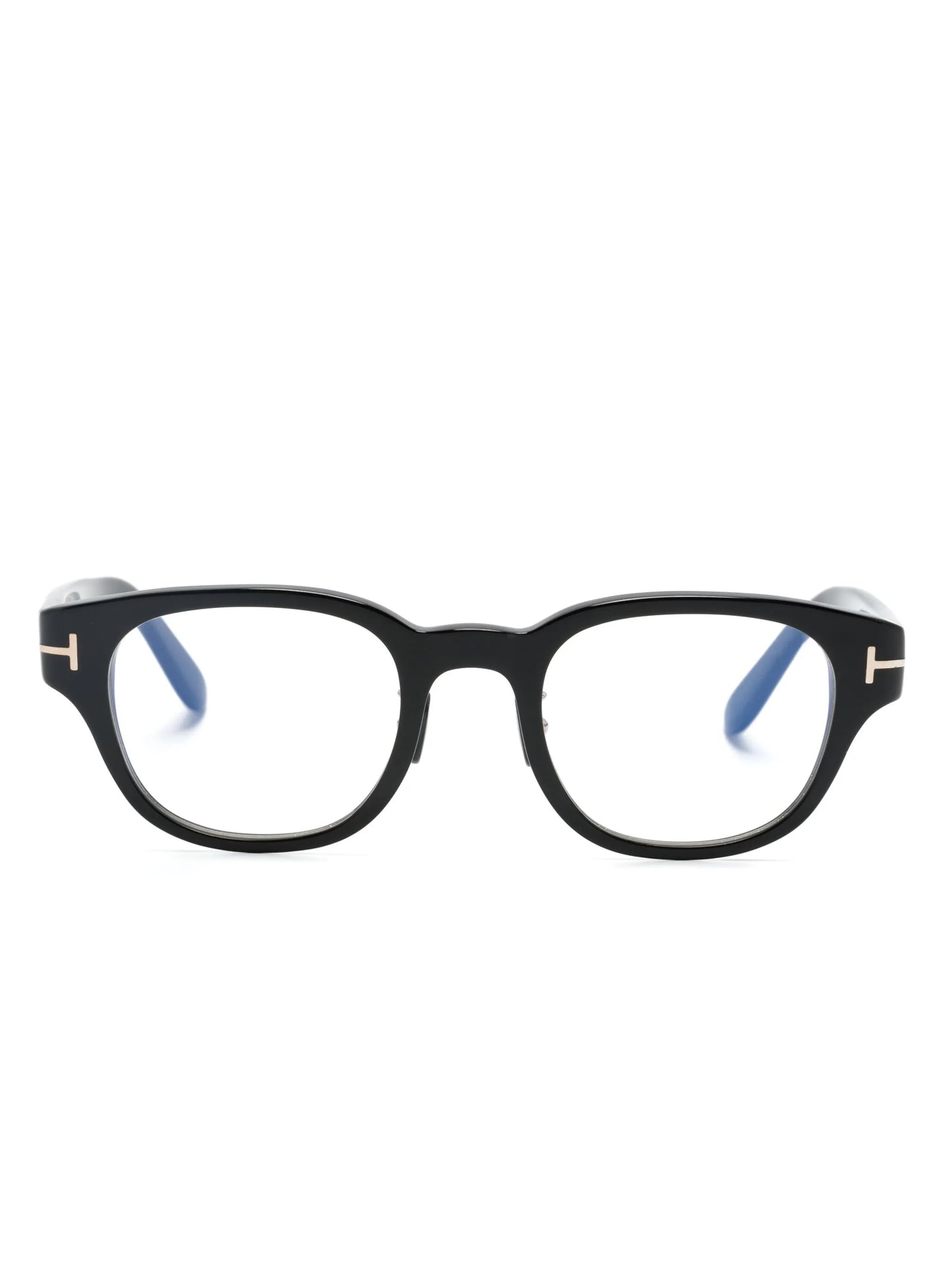 square-frame acetate glasses