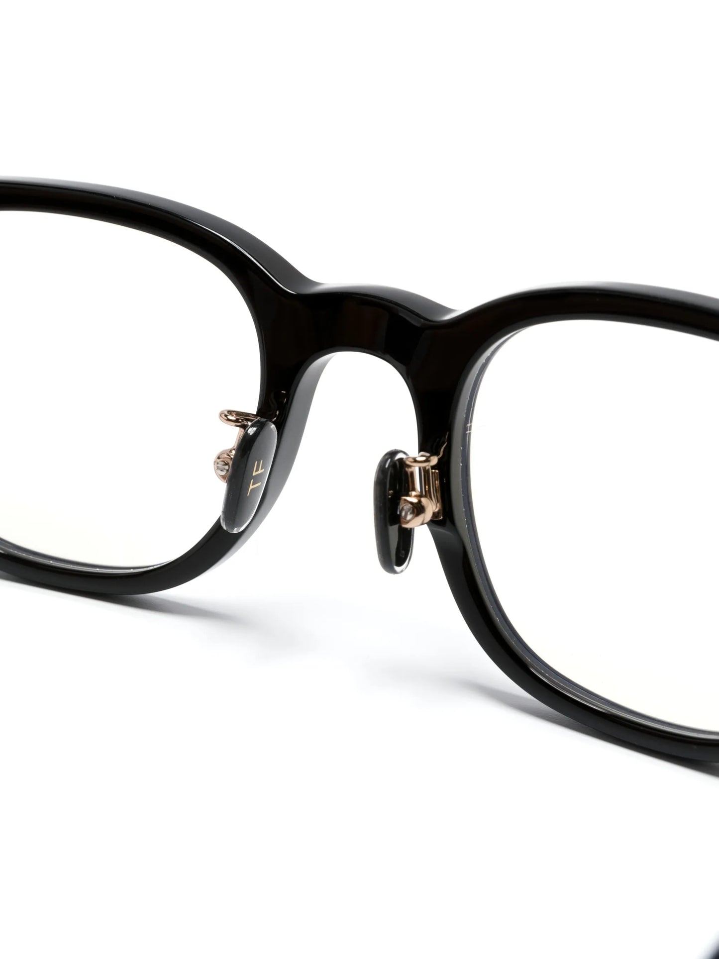 square-frame acetate glasses