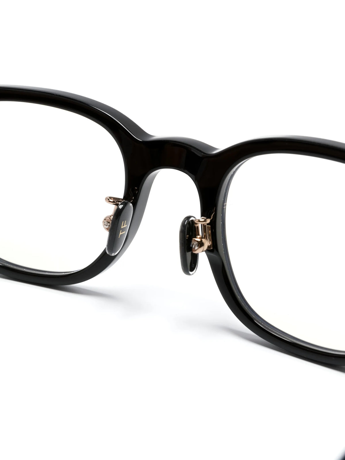square-frame acetate glasses