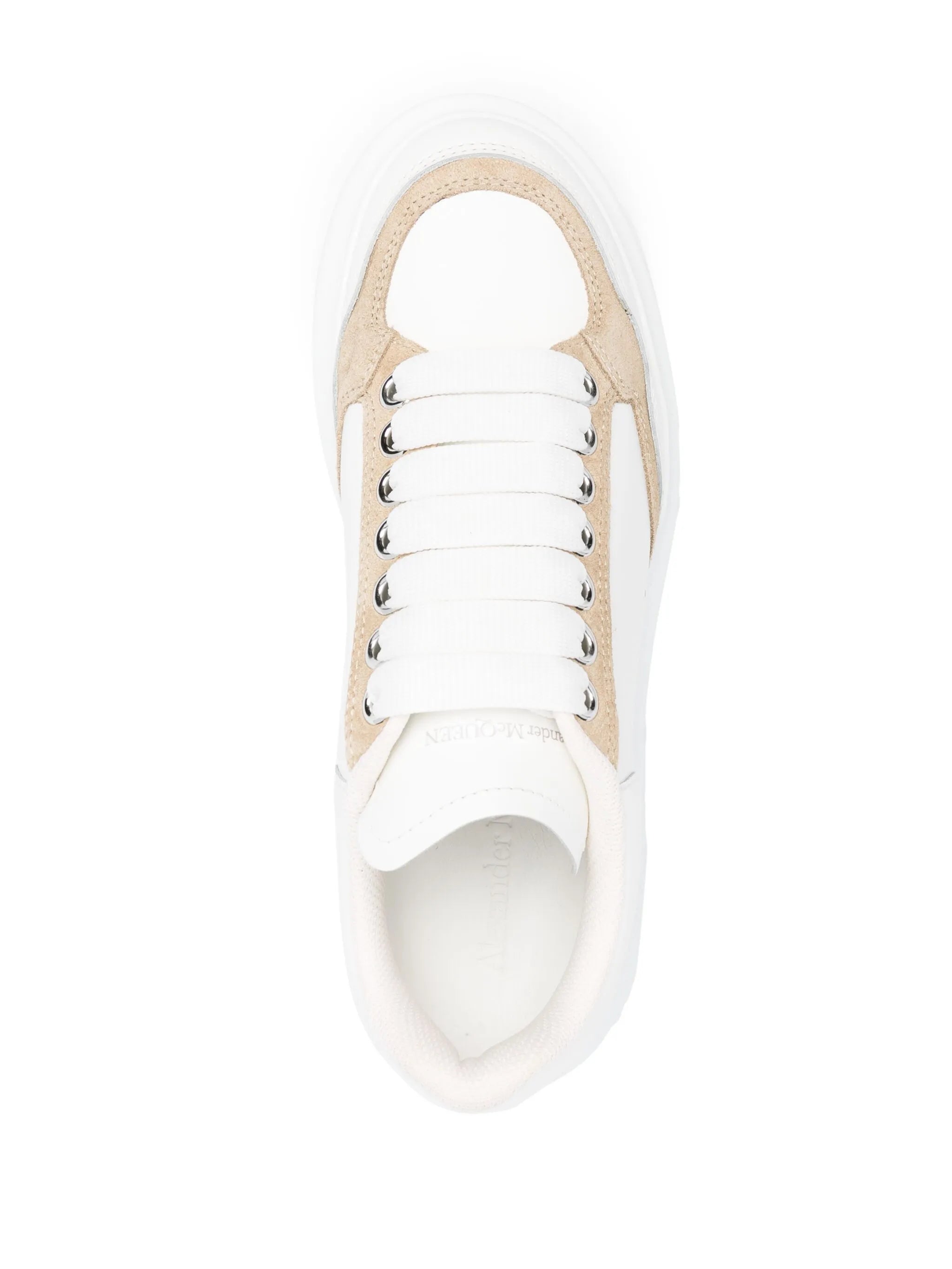 two-tone sneakers