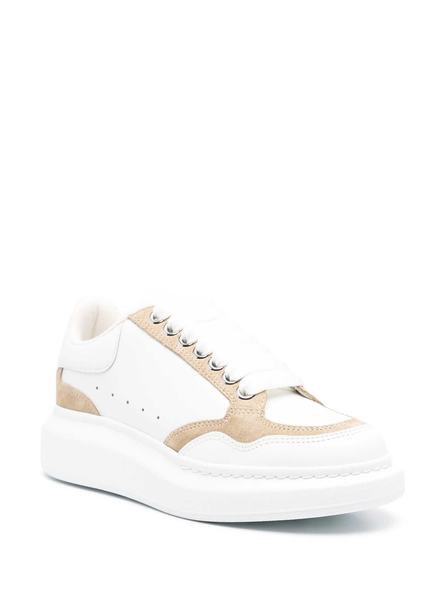 two-tone sneakers