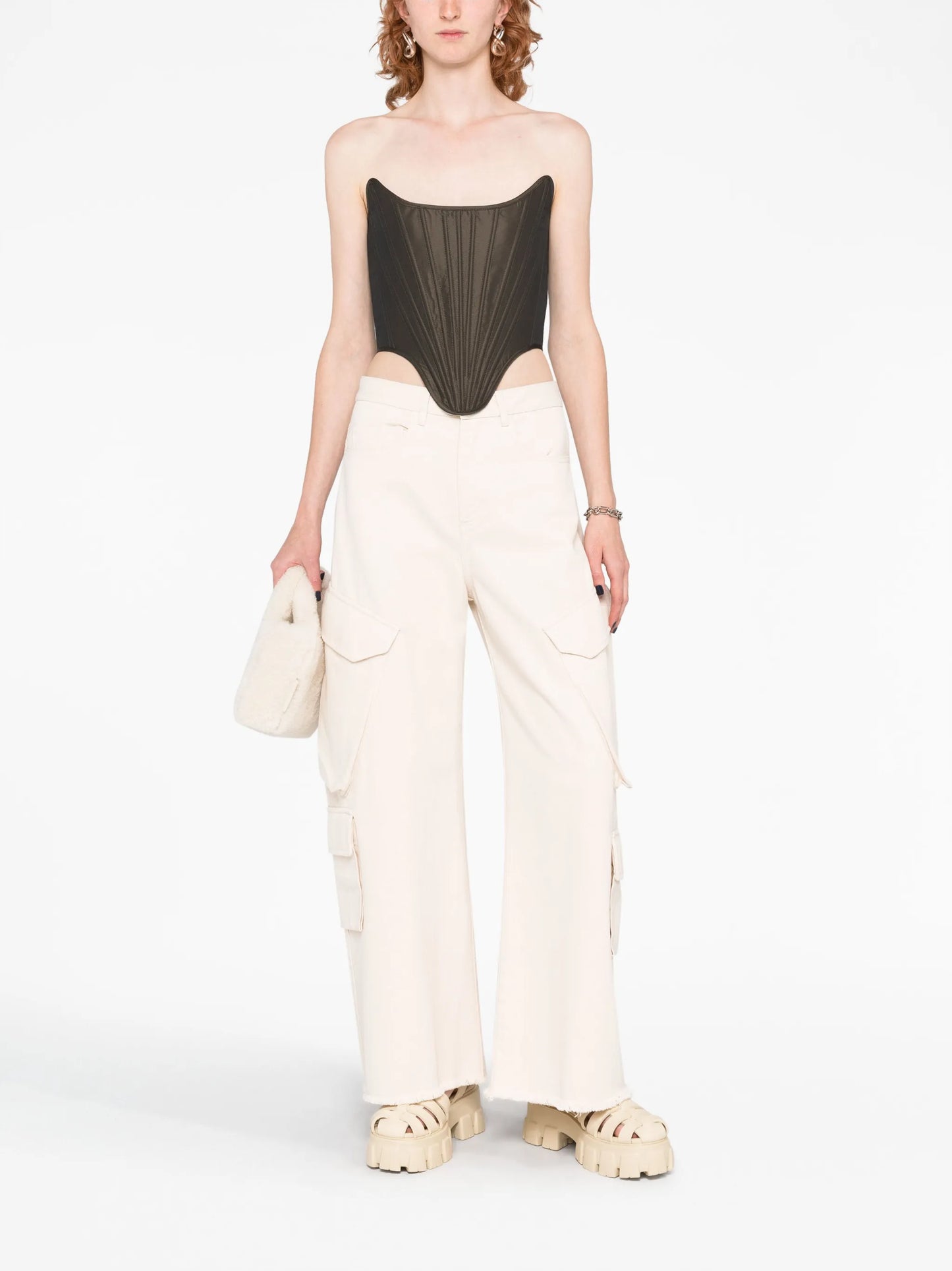 lace-up shaped corset