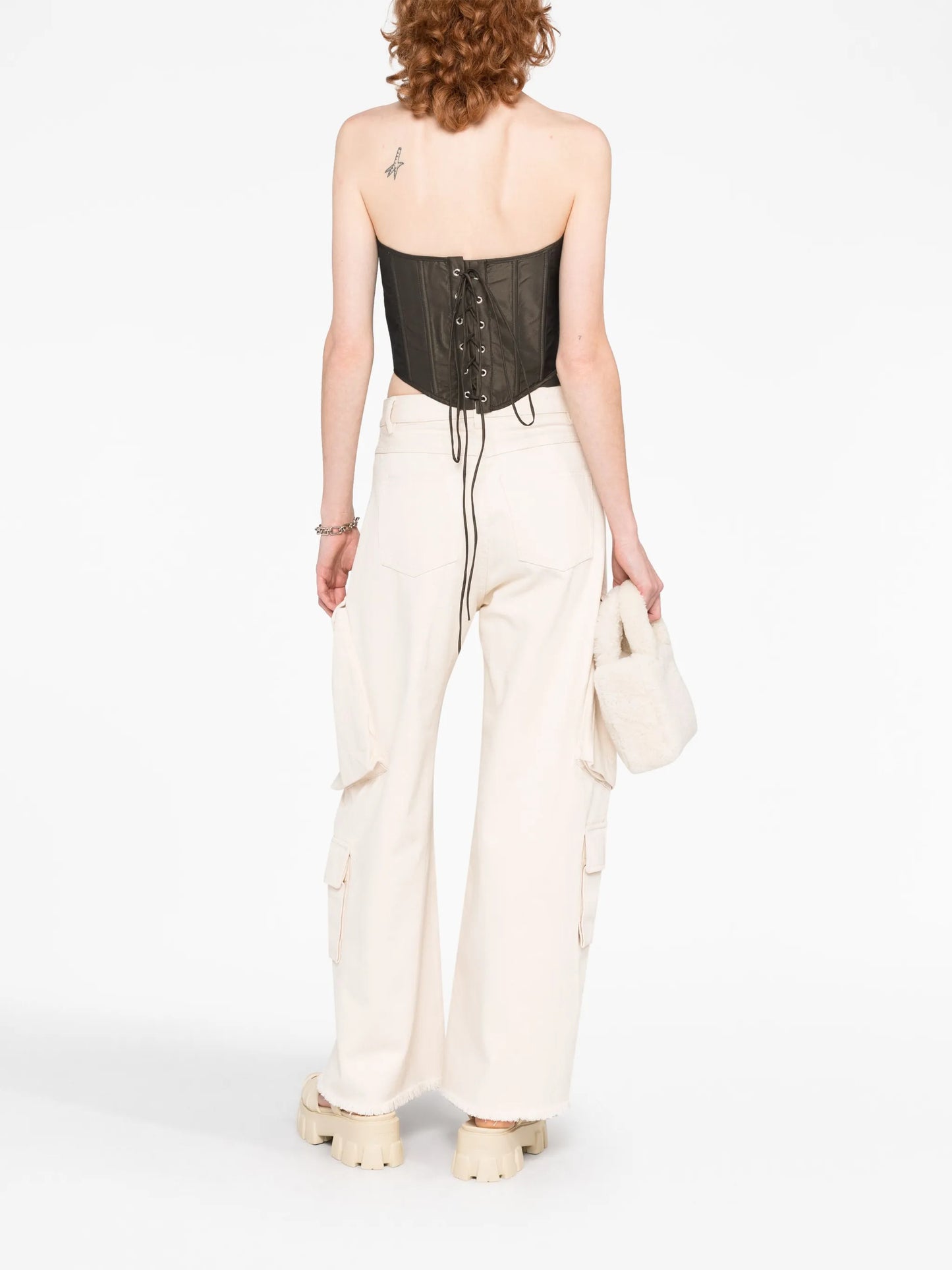 lace-up shaped corset