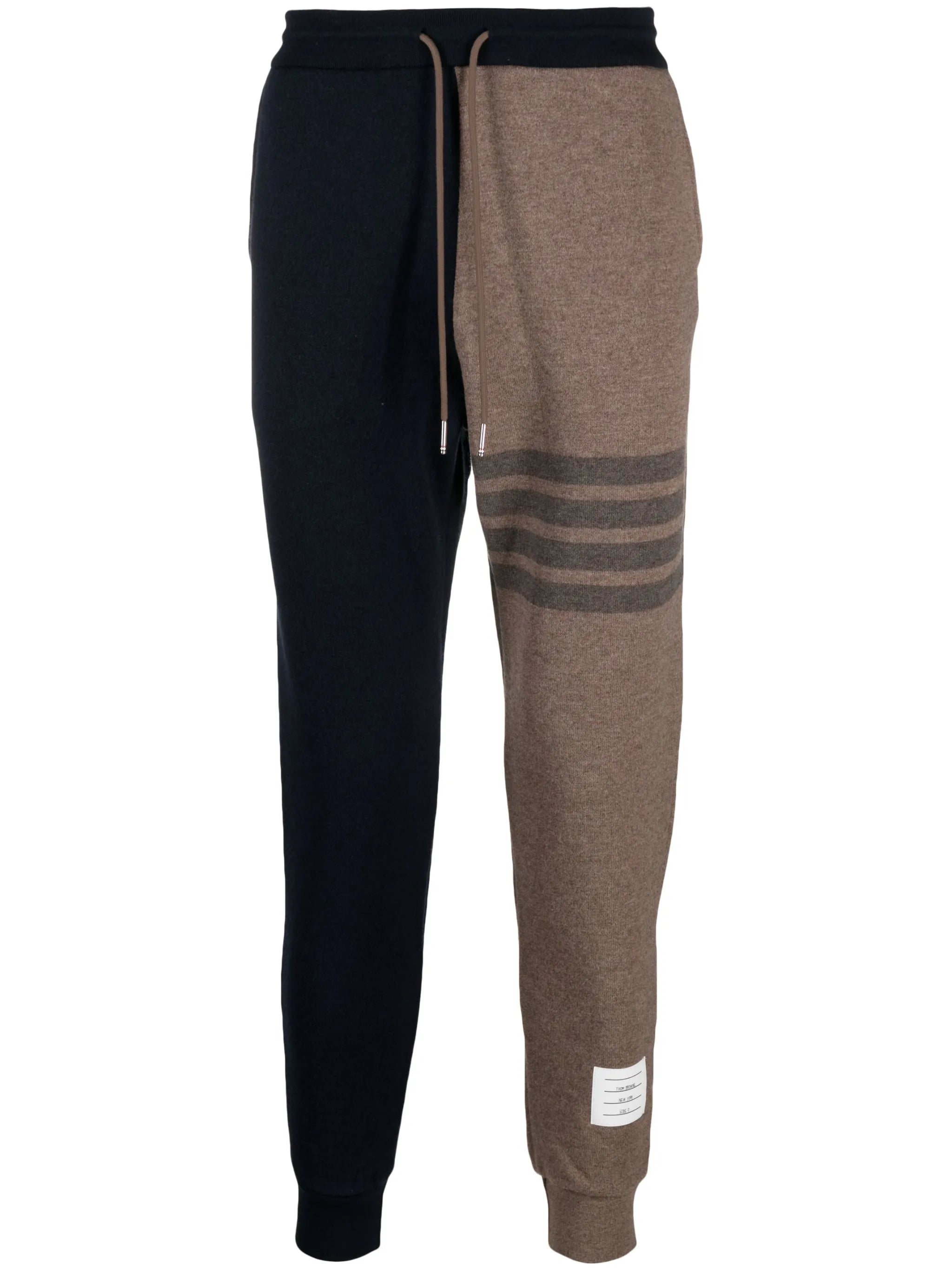 Funmix 4-Bar virgin wool track pants