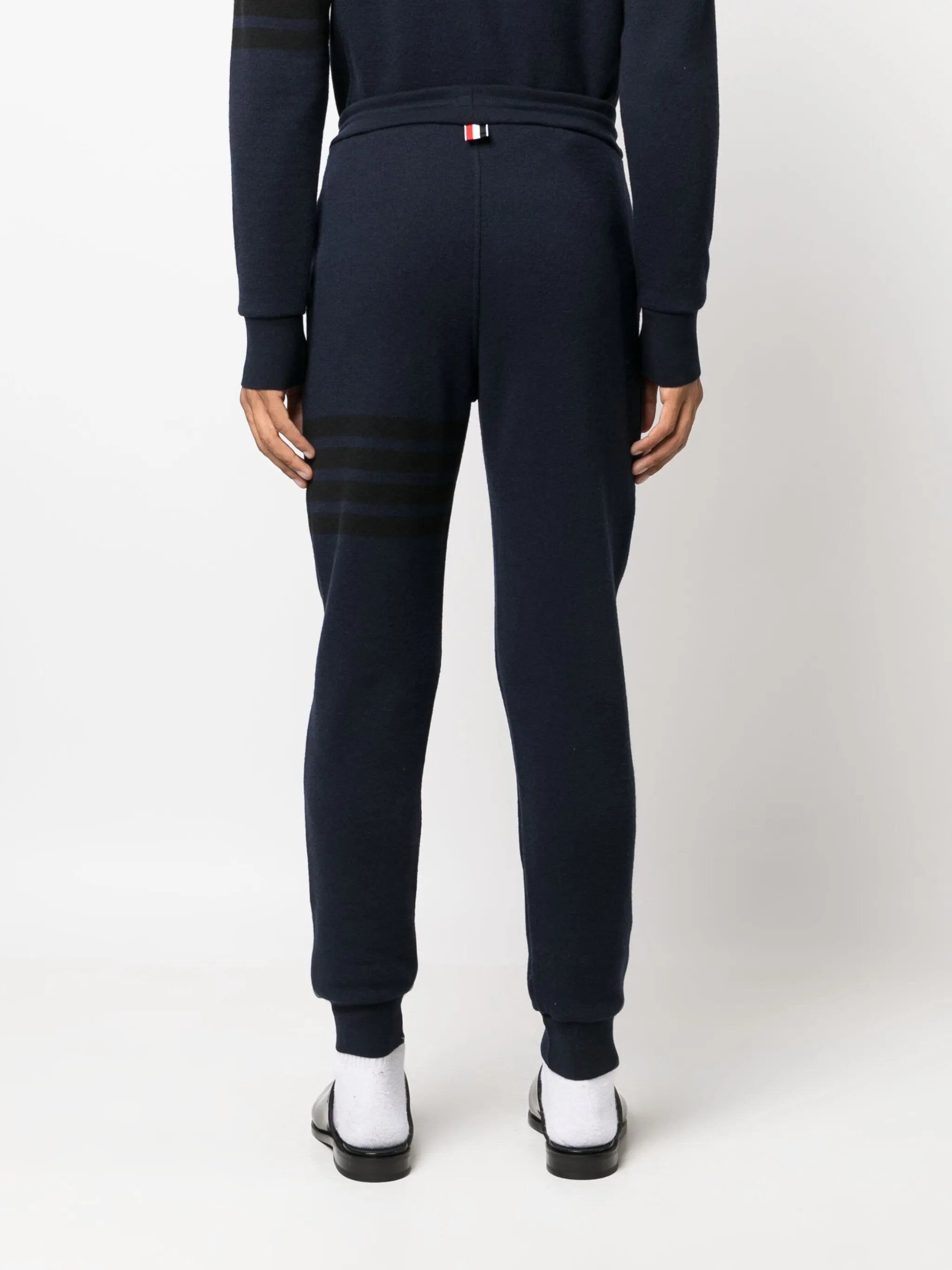 4-Bar wool track pants