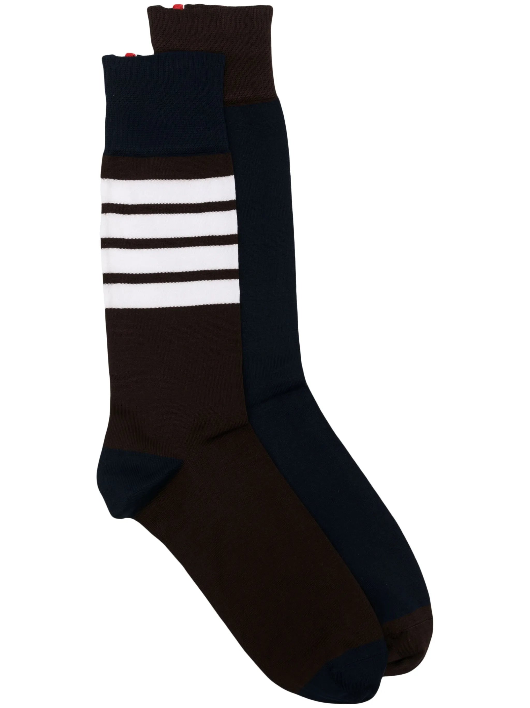 4-Bar stripe ankle socks