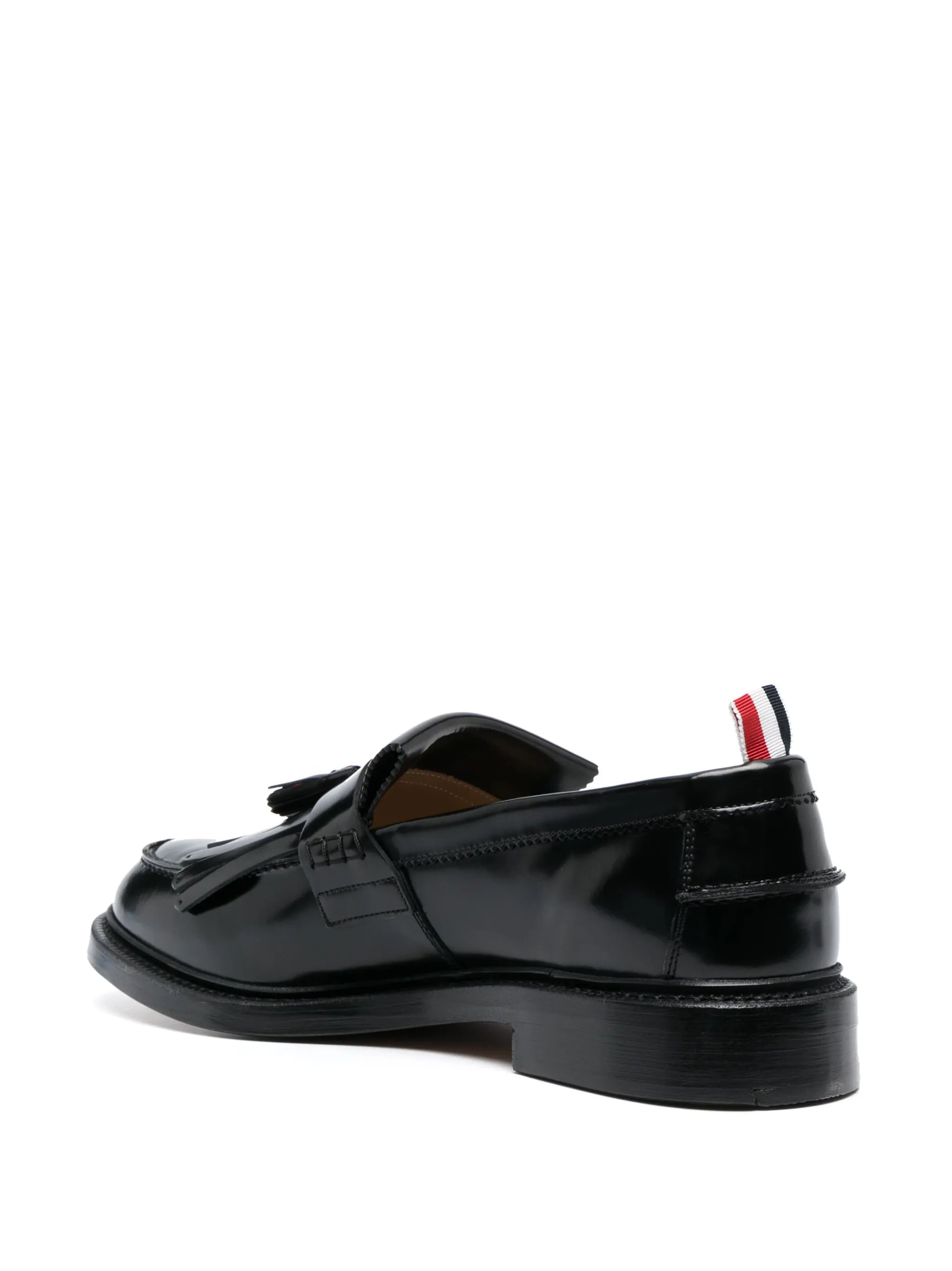 tassel kilt leather loafers