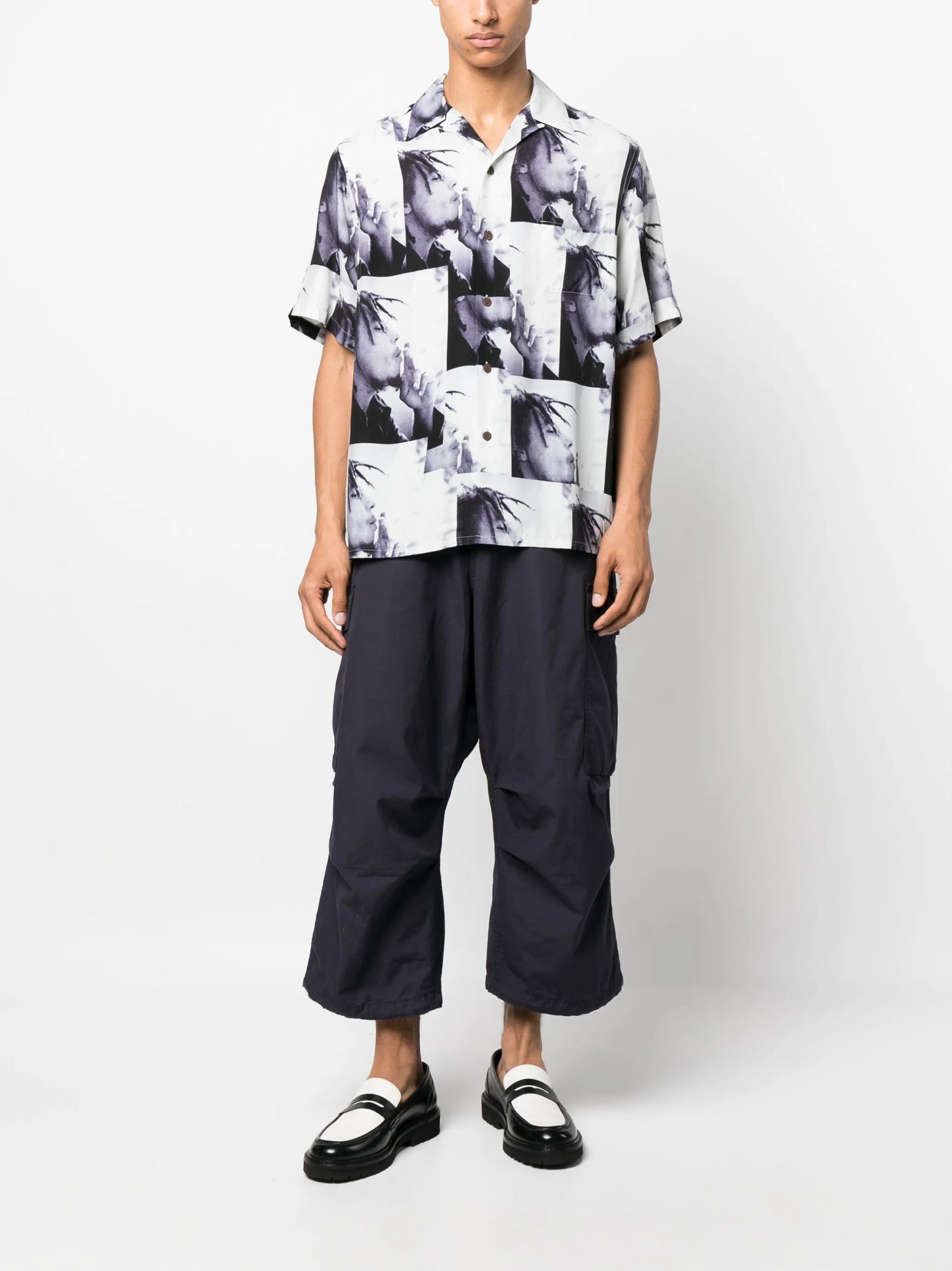 Bob Marley graphic-print shirt
