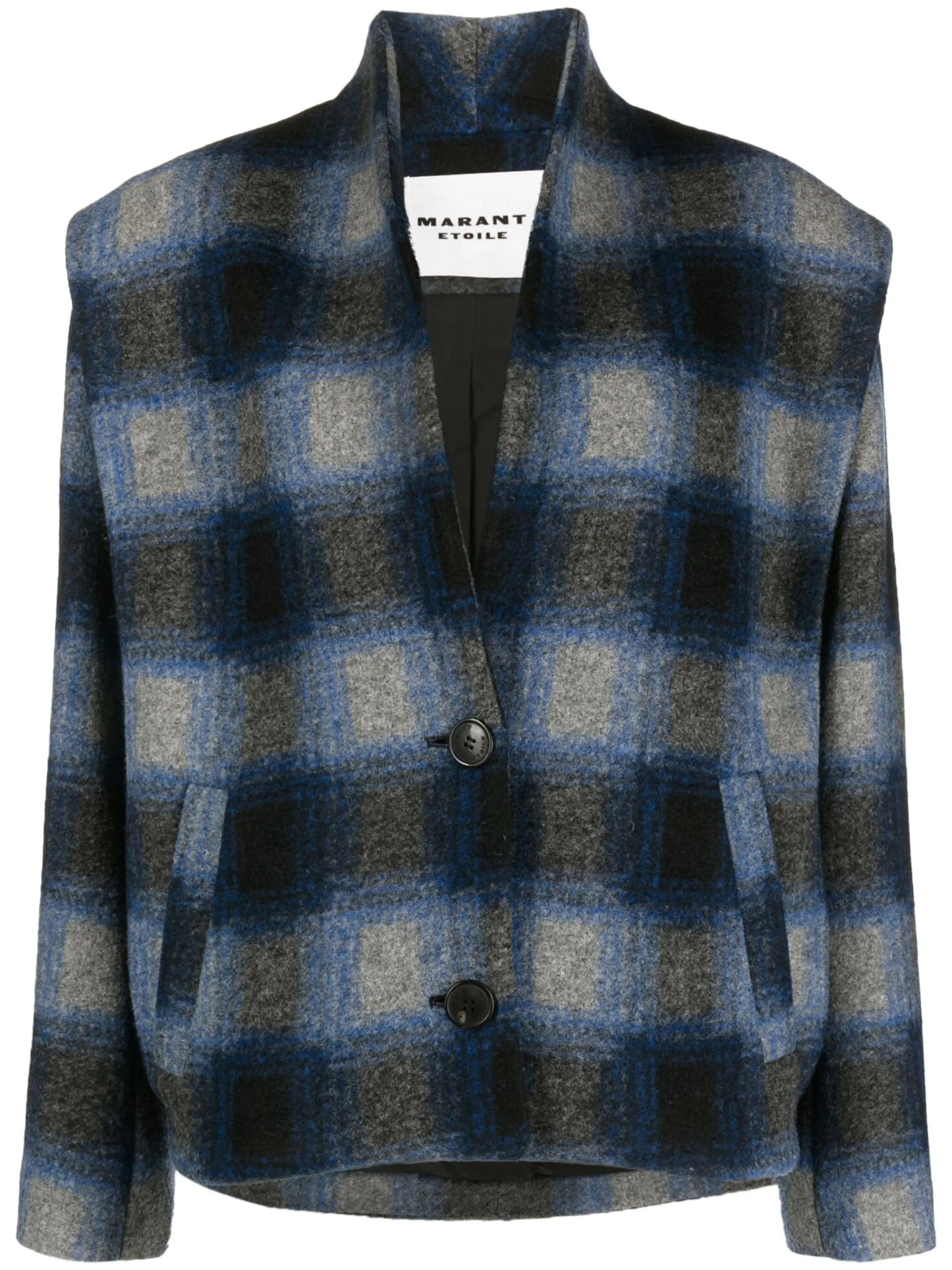 Drogo check-pattern jacket
