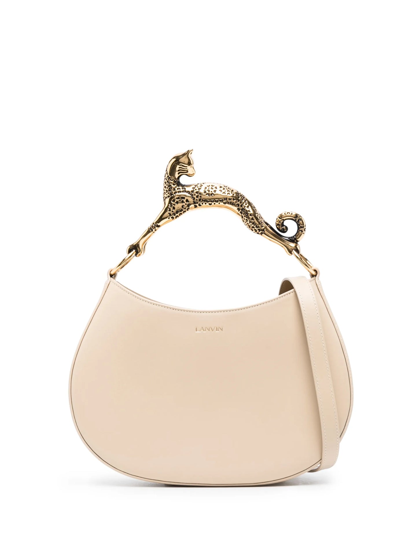 small Hobo Cat leather crossbody bag