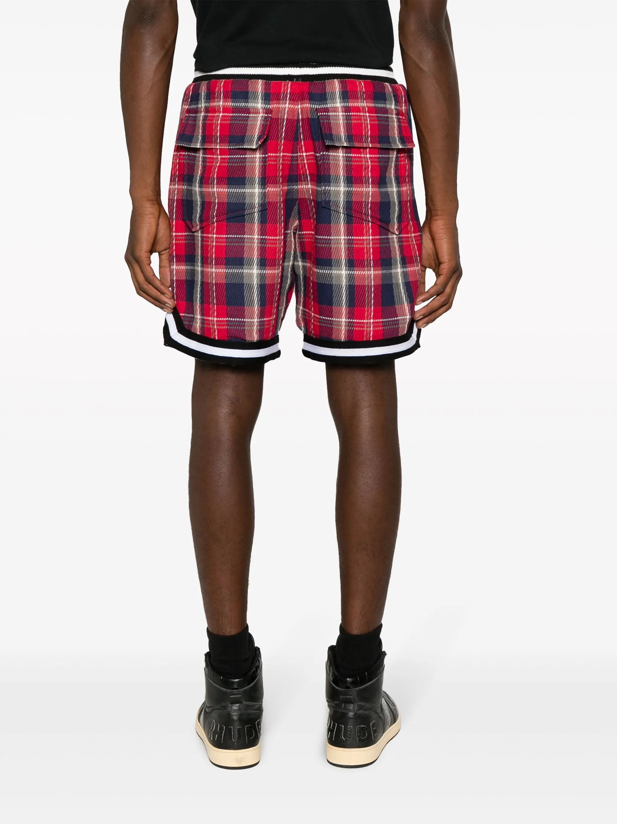 Court flannel shorts