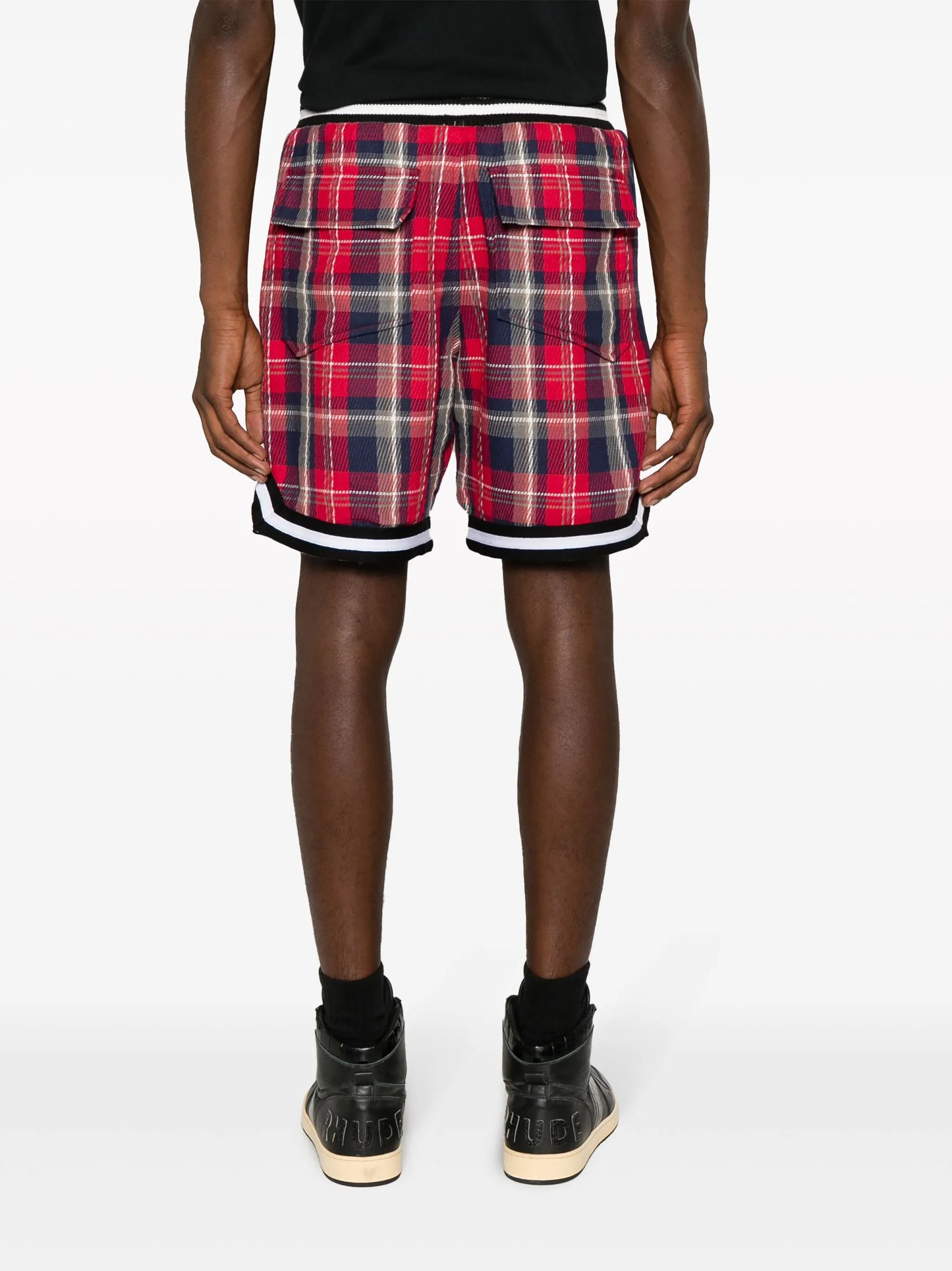 Court flannel shorts