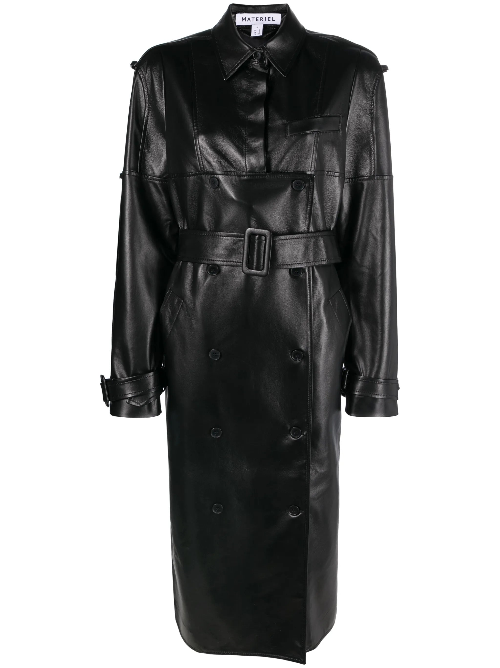 El Geometry trench coat