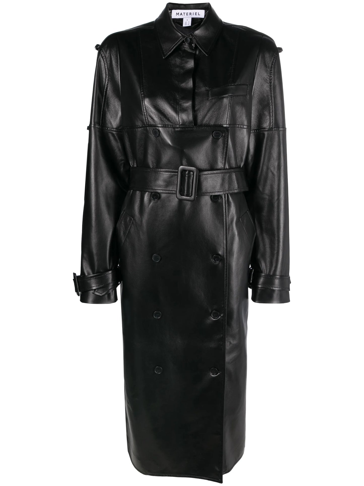 El Geometry trench coat