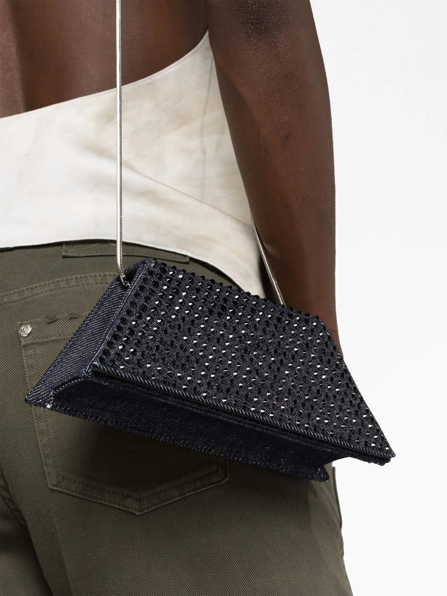Superamini Yigit embellished clutch bag