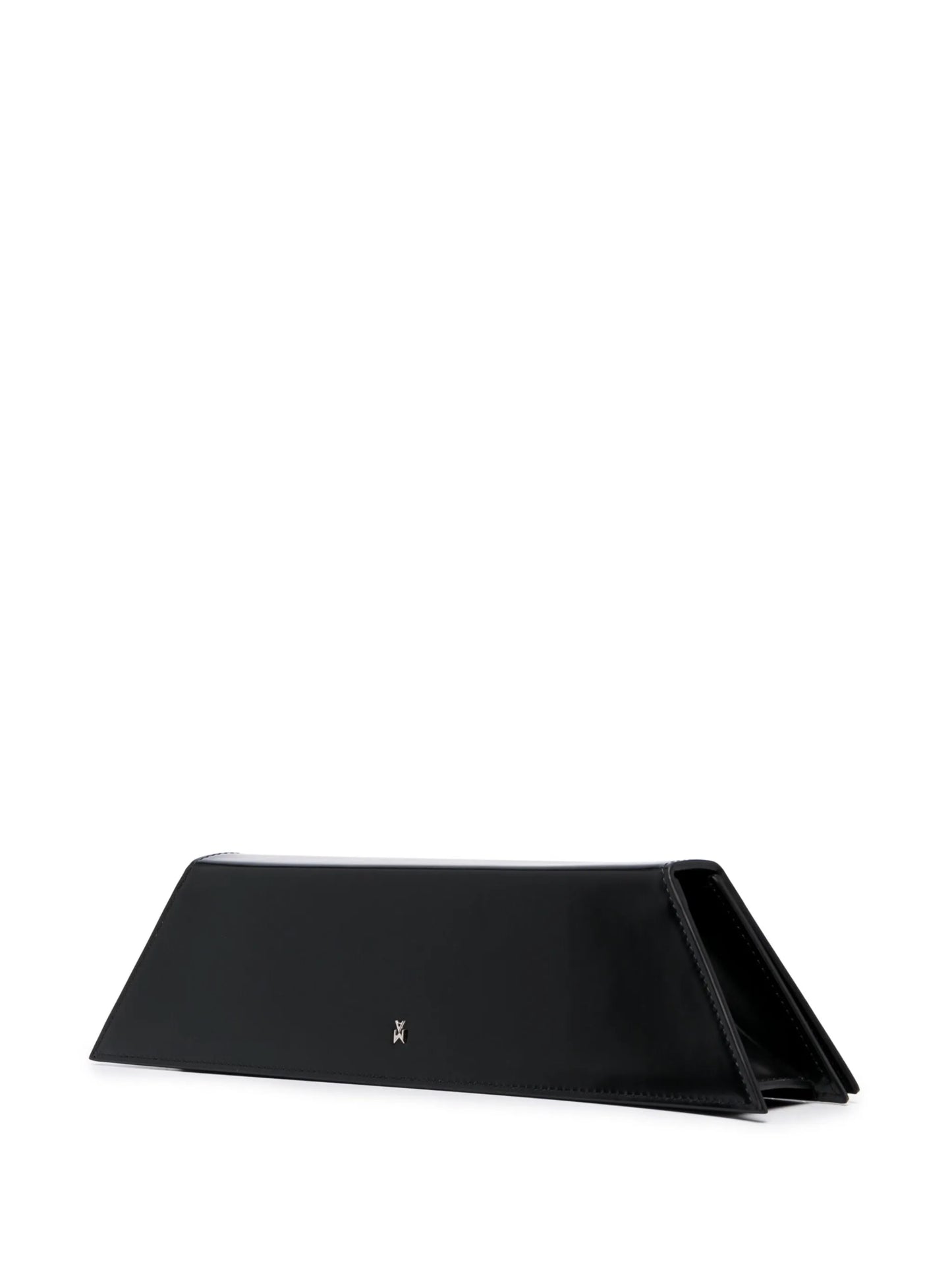 Superamini leather clutch bag