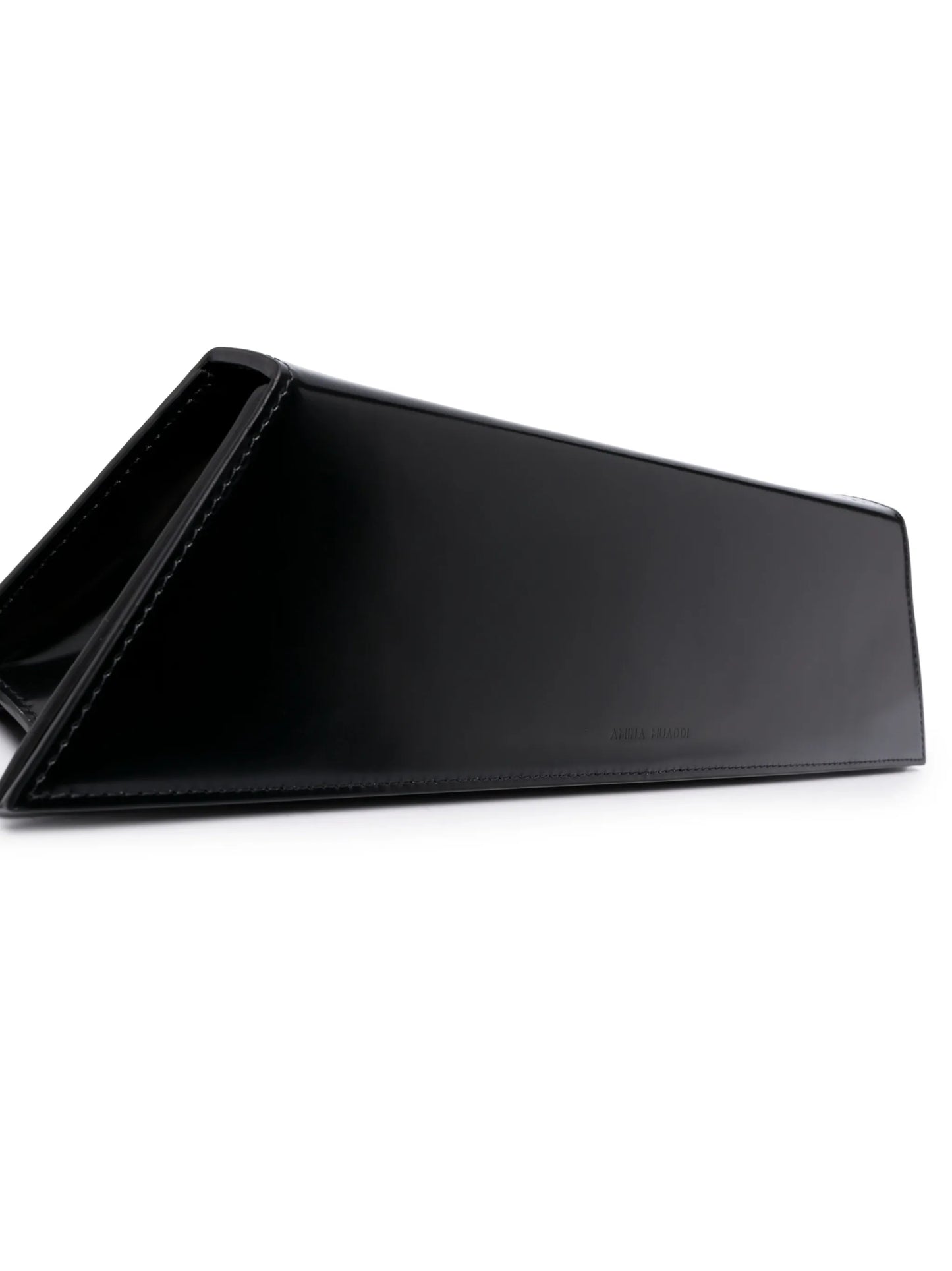Superamini leather clutch bag