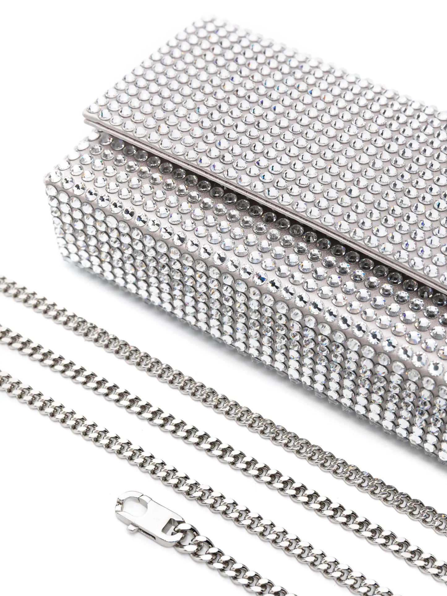 Paloma crystal-embellished clutch bag