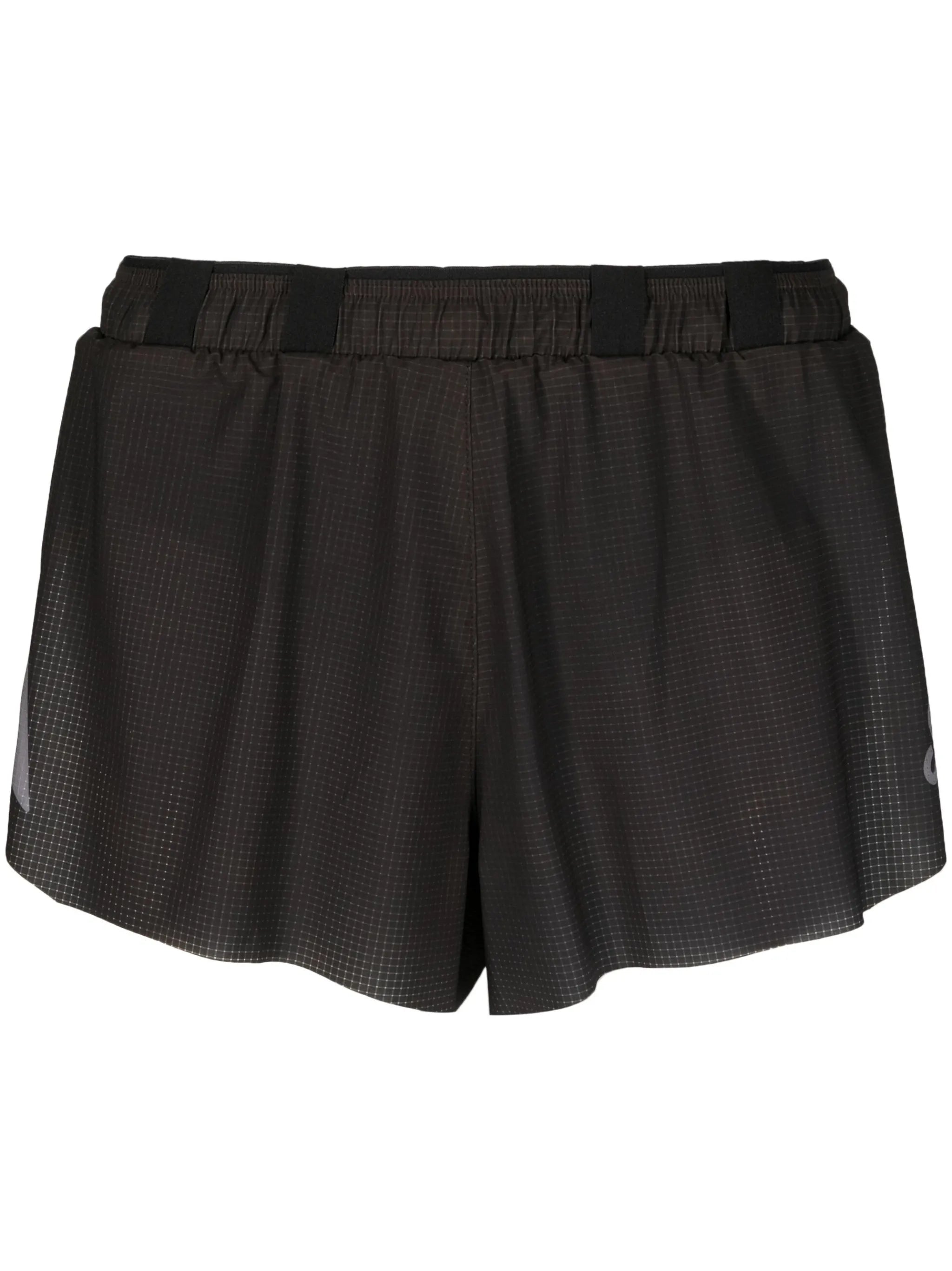 logo-print running shorts