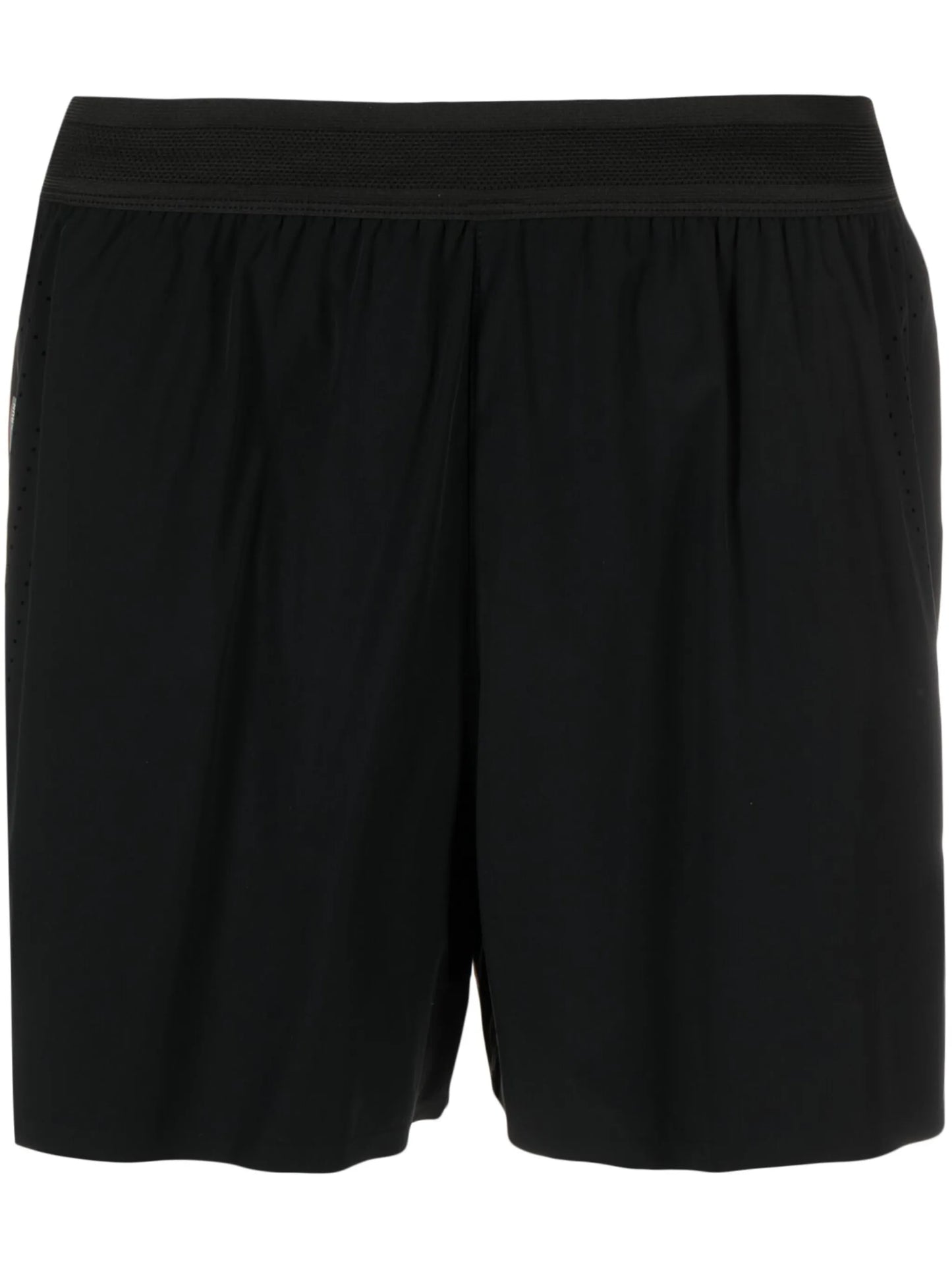 logo-print performance shorts