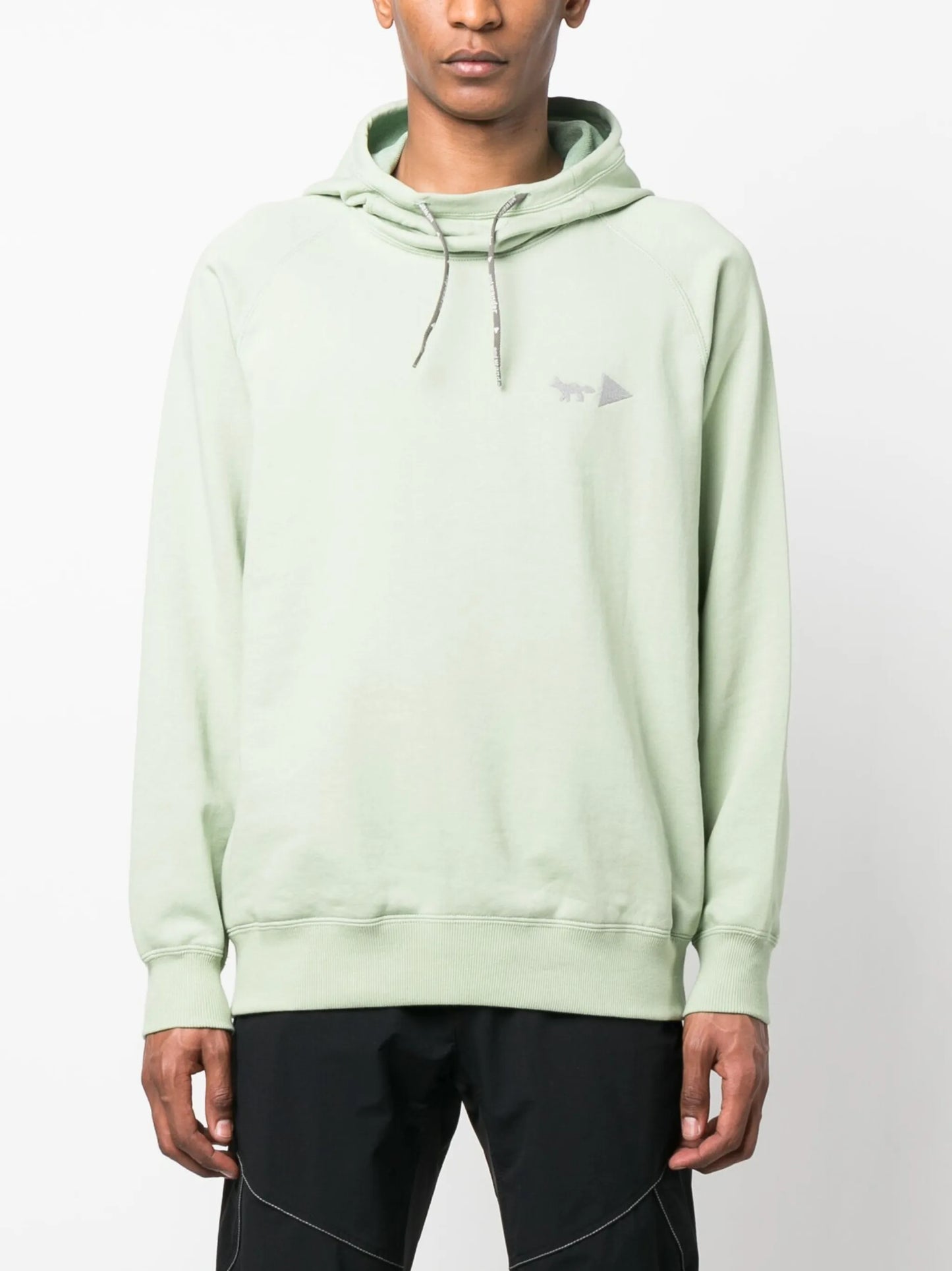 x Maison Kitsuné drawstring hoodie