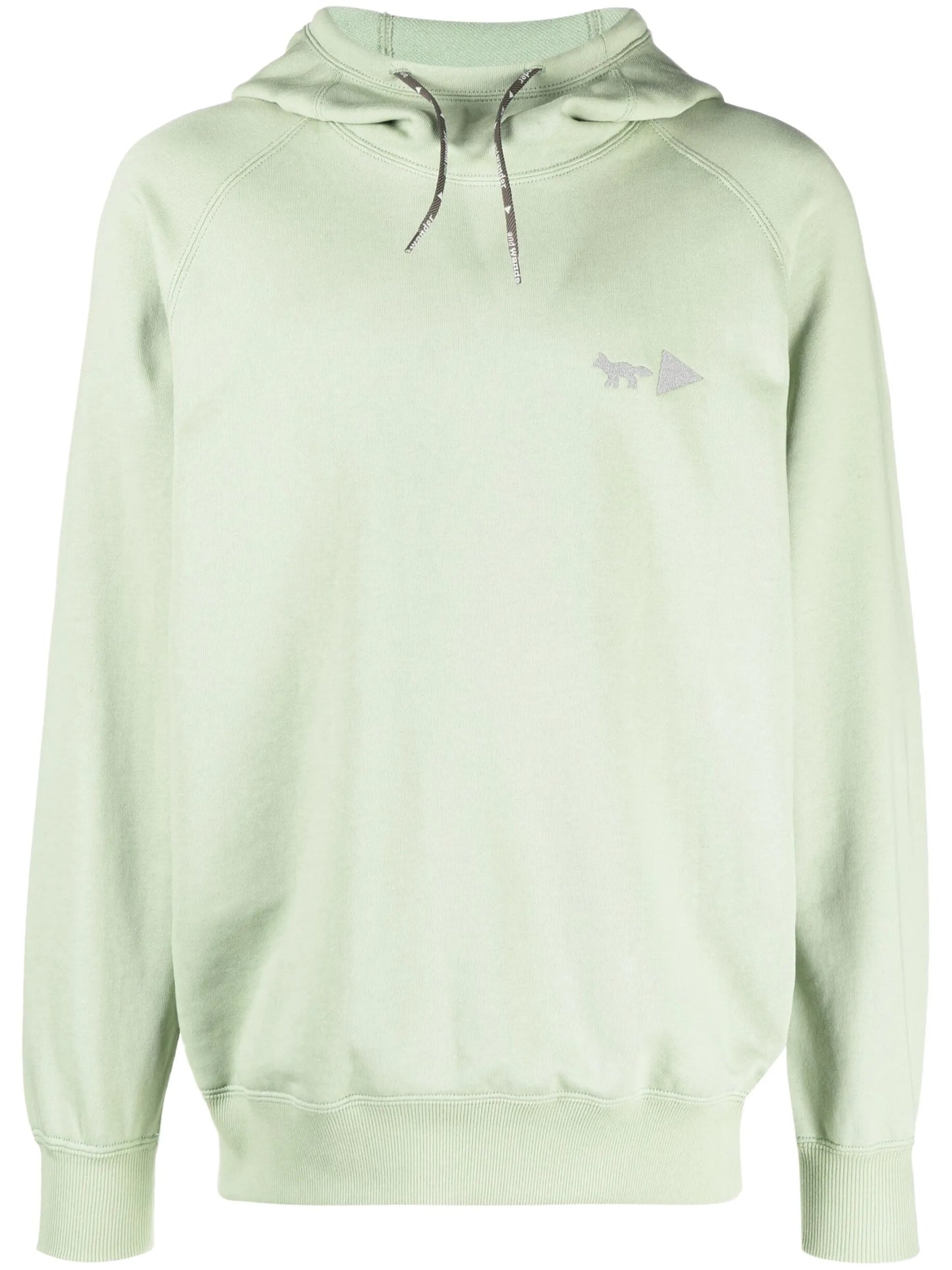 x Maison Kitsuné drawstring hoodie