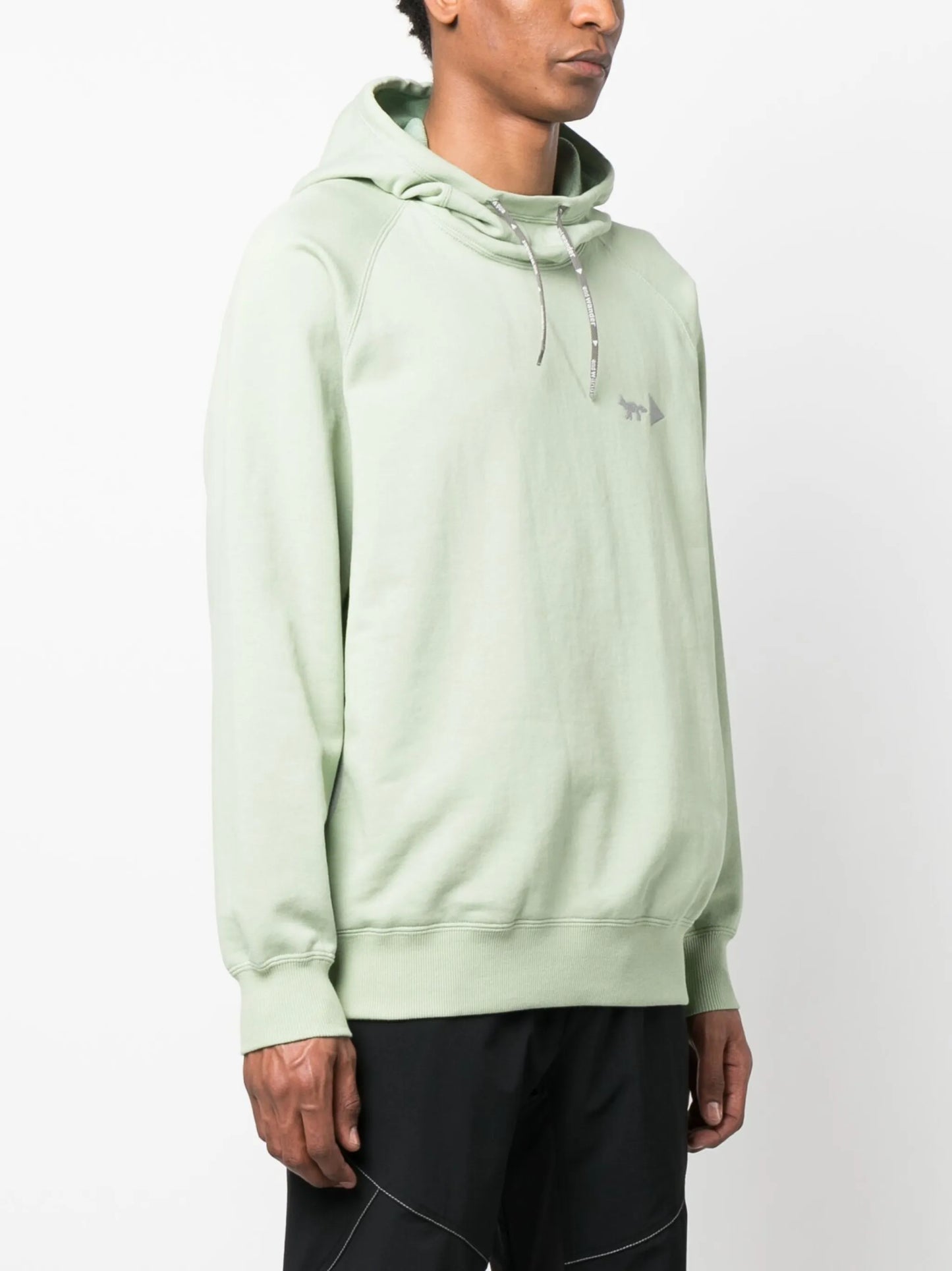 x Maison Kitsuné drawstring hoodie