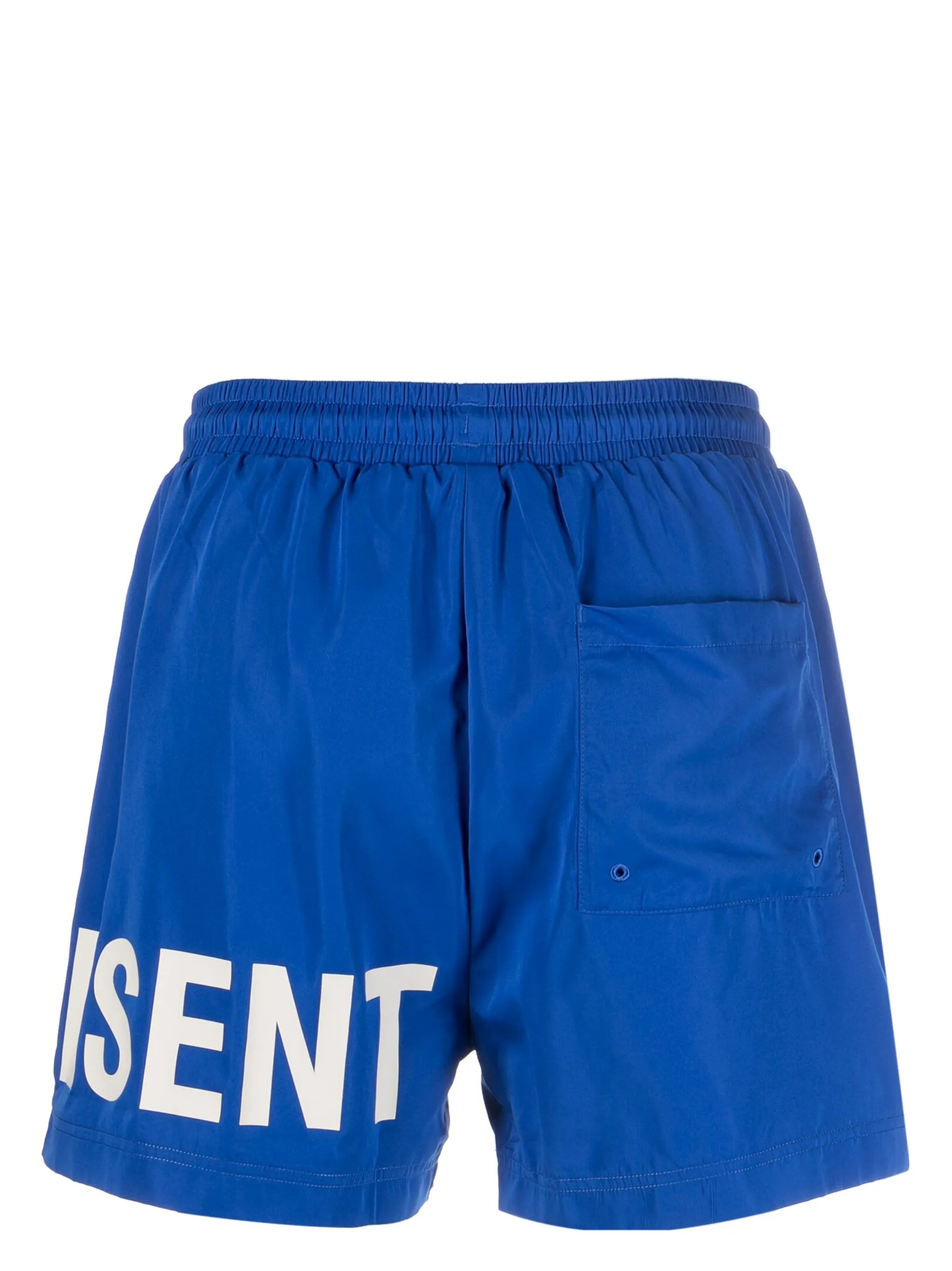 logo-print drawstring-waist swim shorts