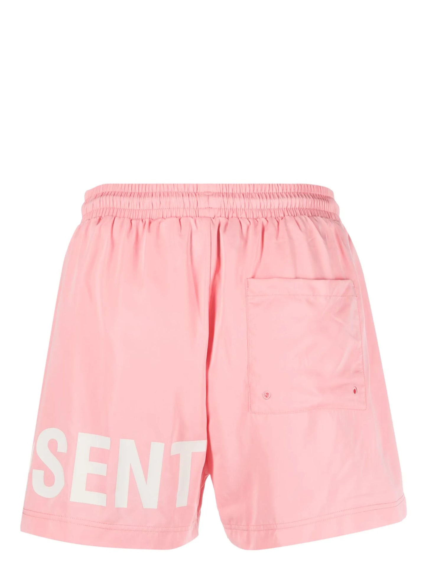logo-print drawstring-waist swim shorts