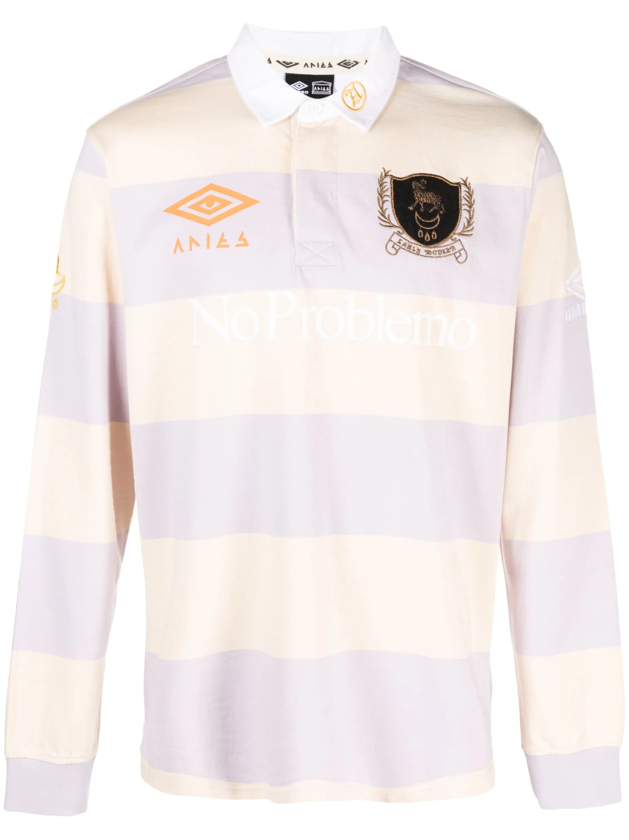 x Umbro graphic-print polo shirt