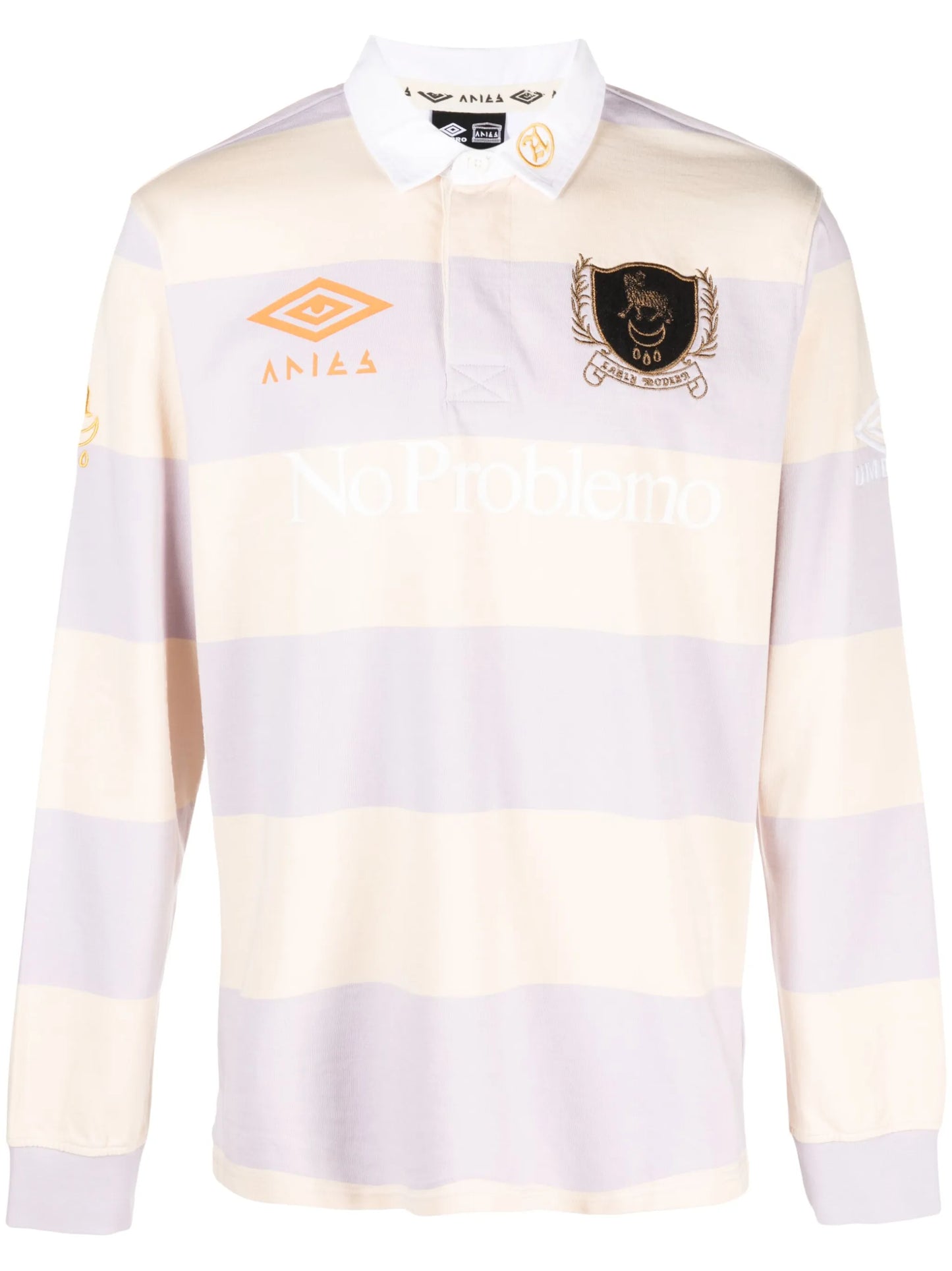x Umbro graphic-print polo shirt